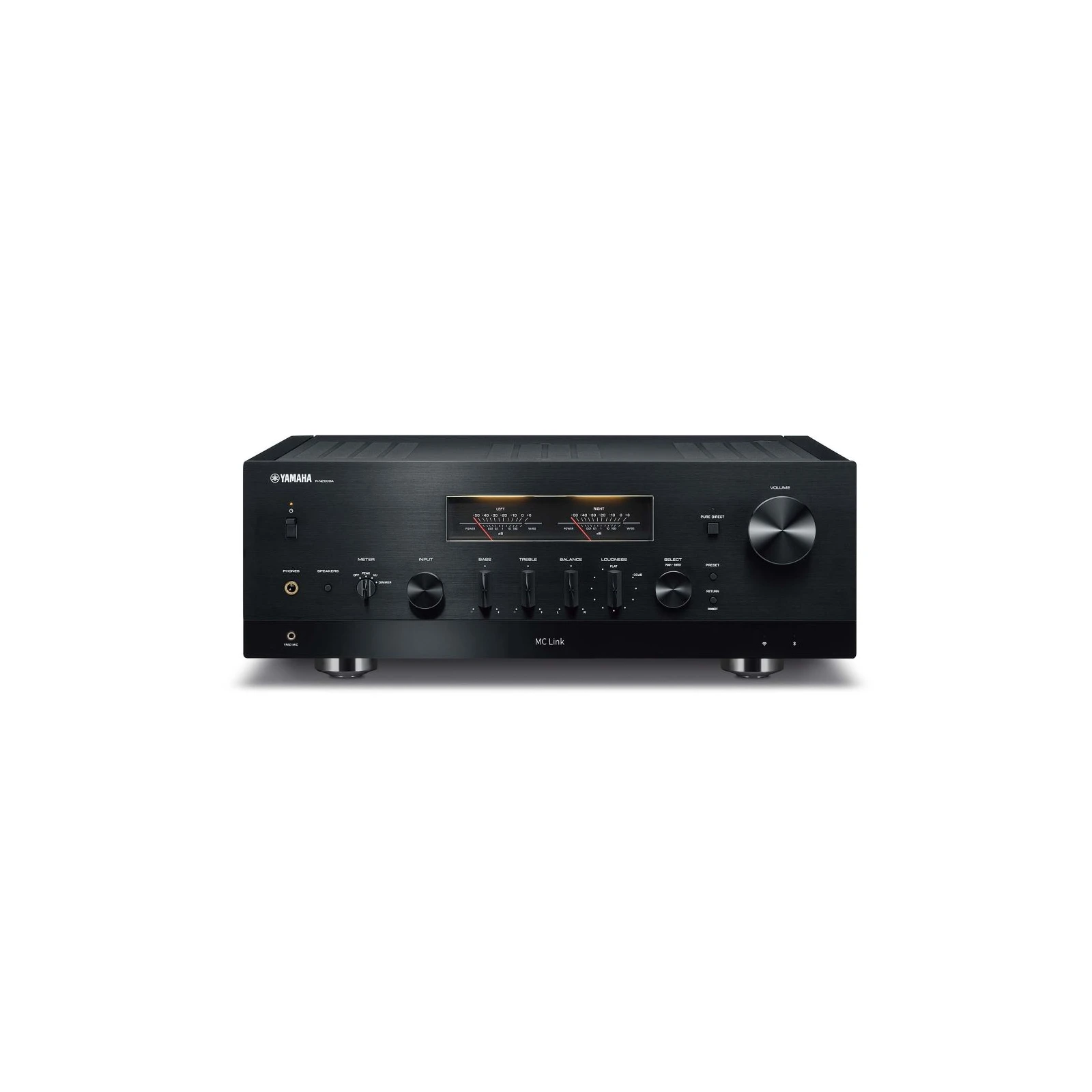 Receiver stereo Yamaha R-N2000A, negru