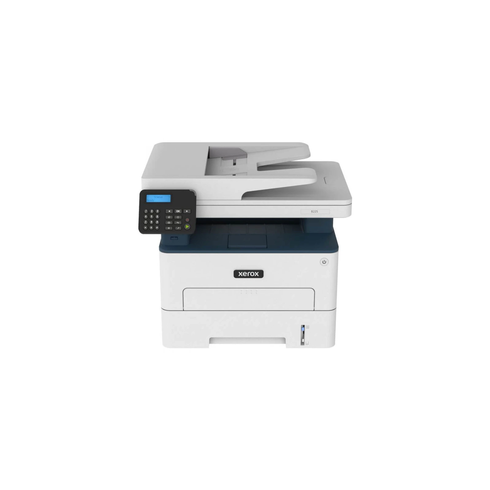 Multifunctional laser monocrom Xerox B225, Retea, Wireless, Duplex, ADF, A4, eligibil cu PNRAS/PNRR
