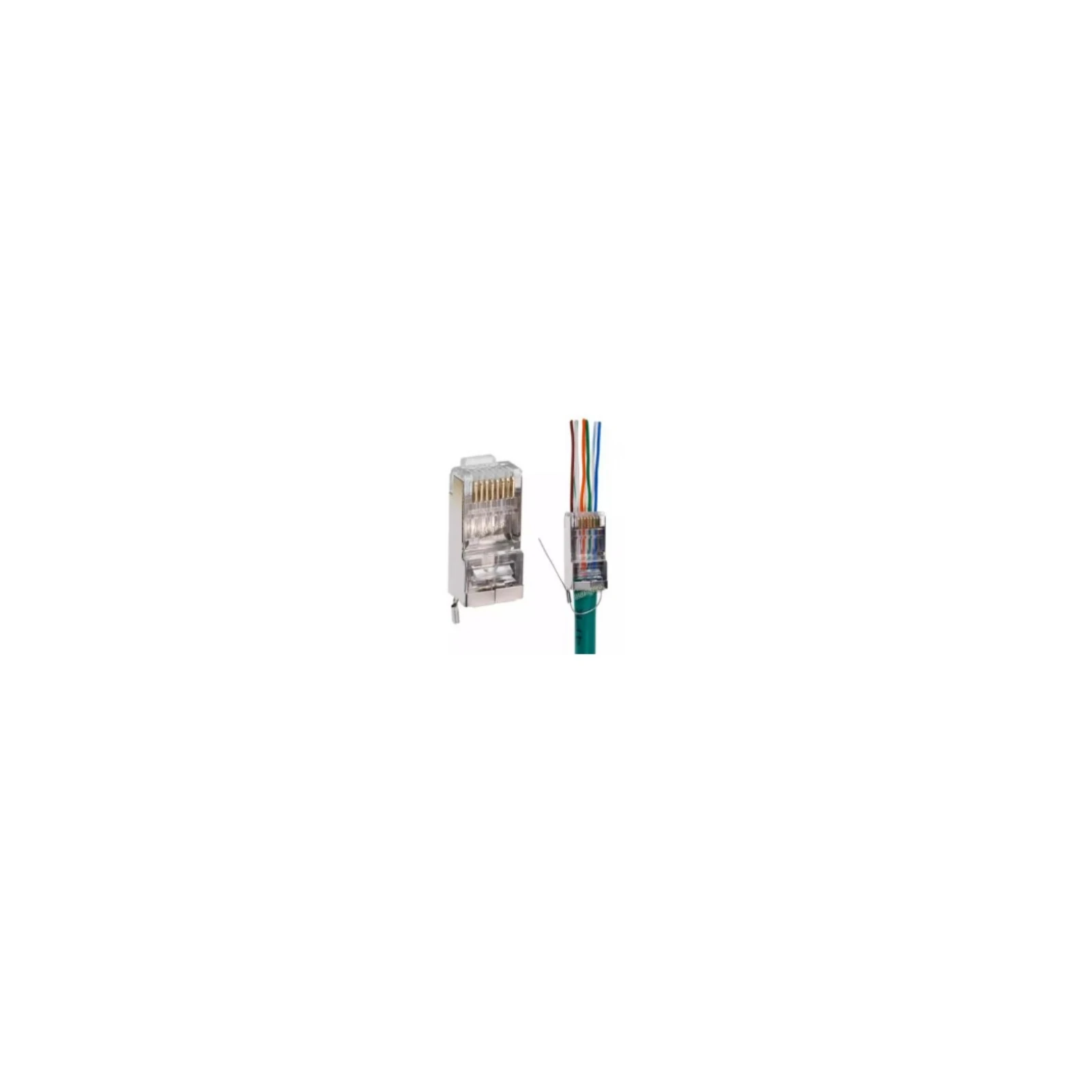 MUFA EZ FTP CAT6E RJ45 PENTRU CABLU ECRANAT 1.1MM