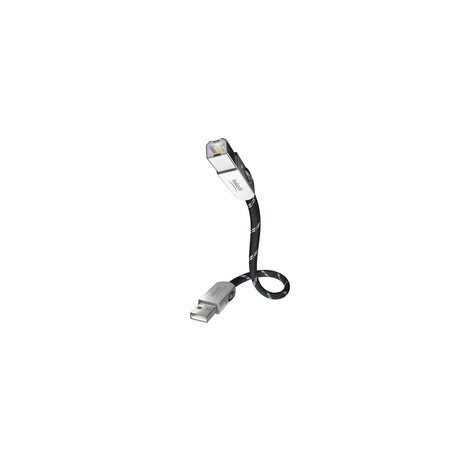 Cablu premium High Speed USB2.0 A-B, Inakustik Referenz, 0.75m, 007170075