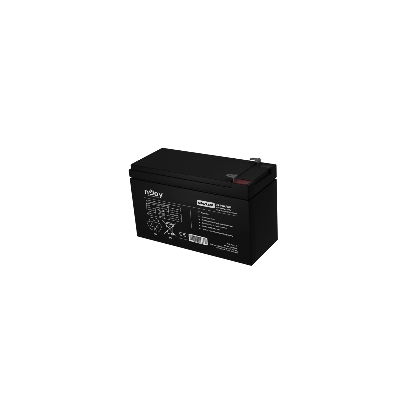 ACUMULATOR UPS, 12V, F2(T2), PB-ACID AGM