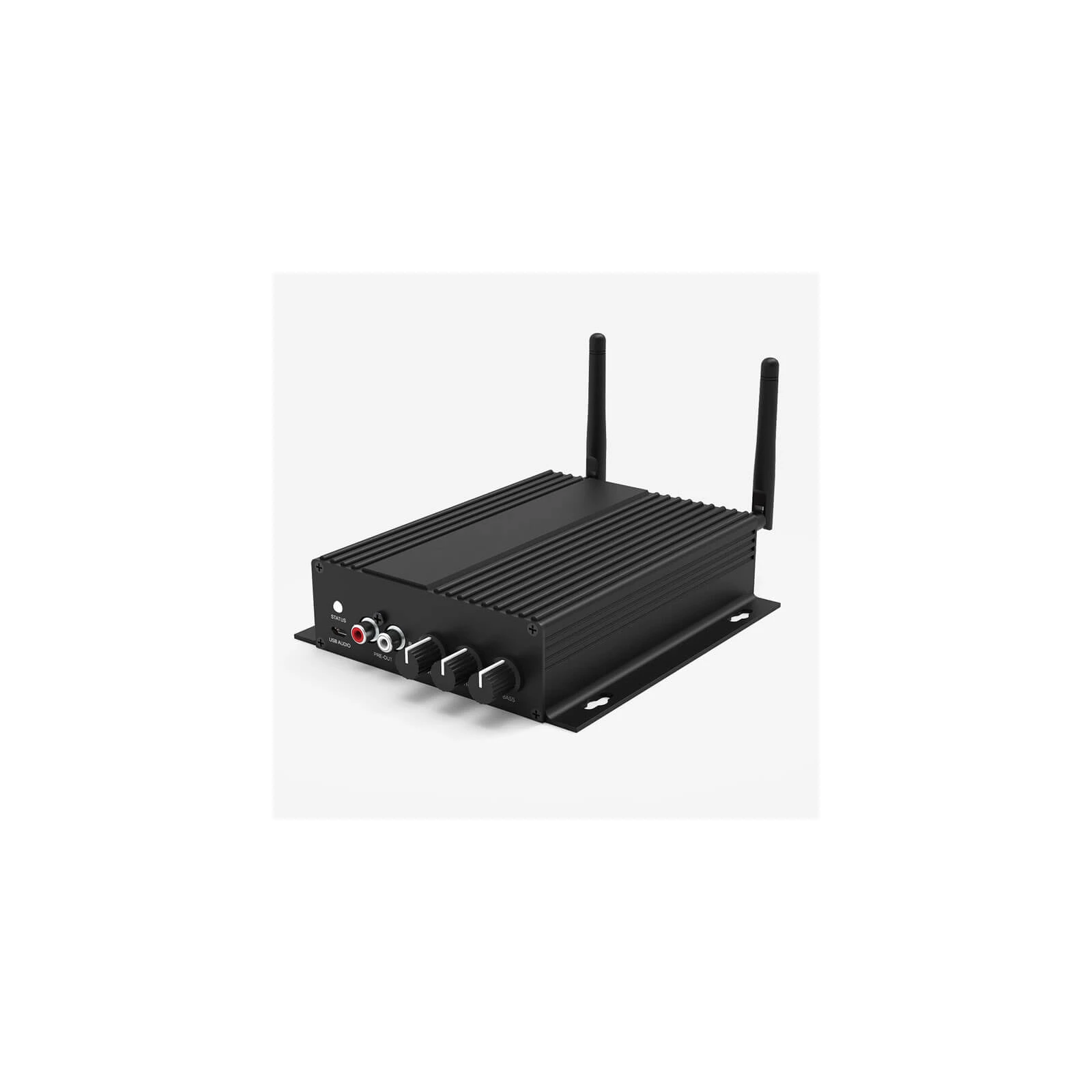 Resigilat Streamer audio cu amplificare 2x50W Rakoit SA100, LAN /Wi-Fi /Bluetooth, 24bit/192kHz, Multiroom