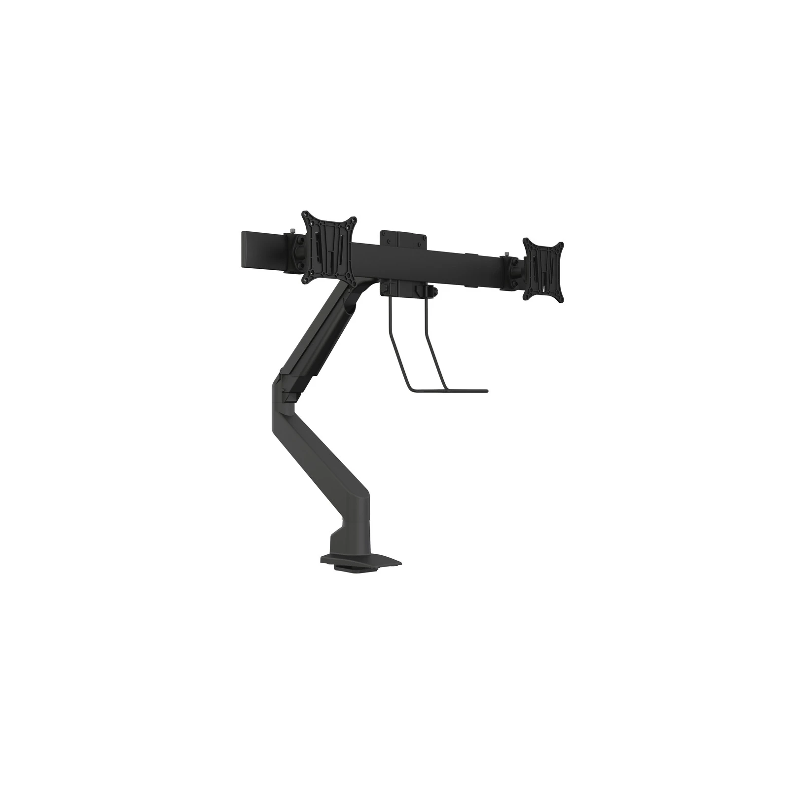Suport 2 monitoare Gas Lift Multibrackets HD MB-5952, 15"-28", min.2-max.10kg / ecran, negru