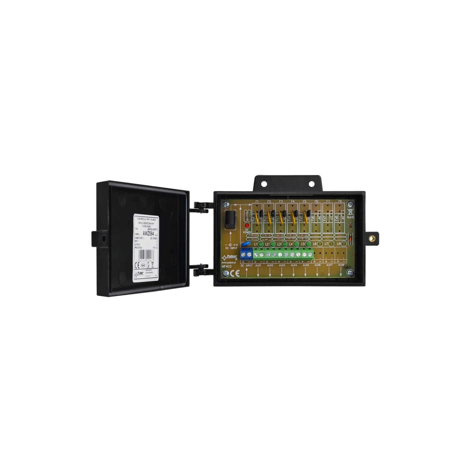 Modul siguranțe LBC5/5×1A/PTC cu carcasă AWZ594