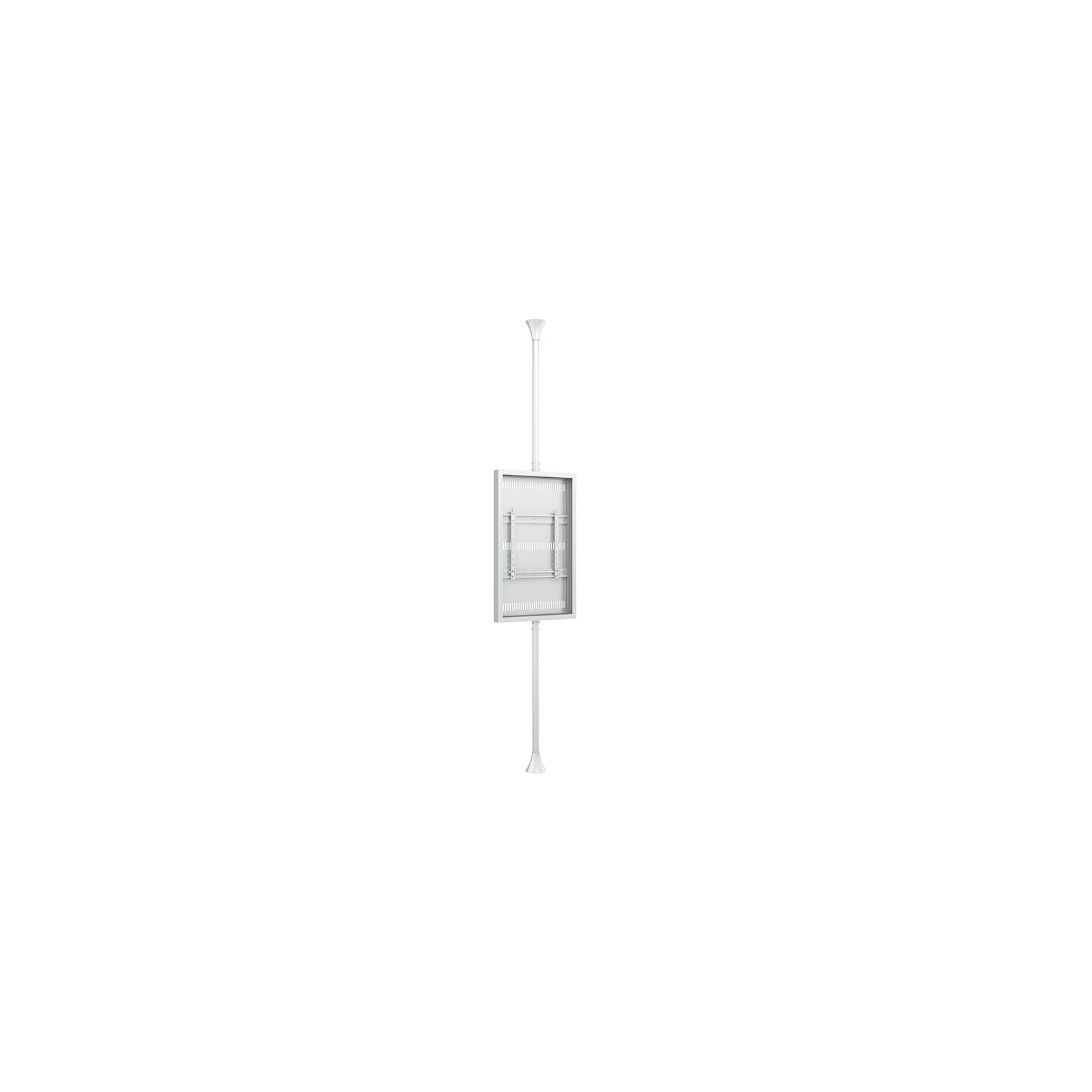Carcasa LCD de Interior cu montaj de la podea la tavan Multibrackets MB-3908, 50", max.50 kg, alb
