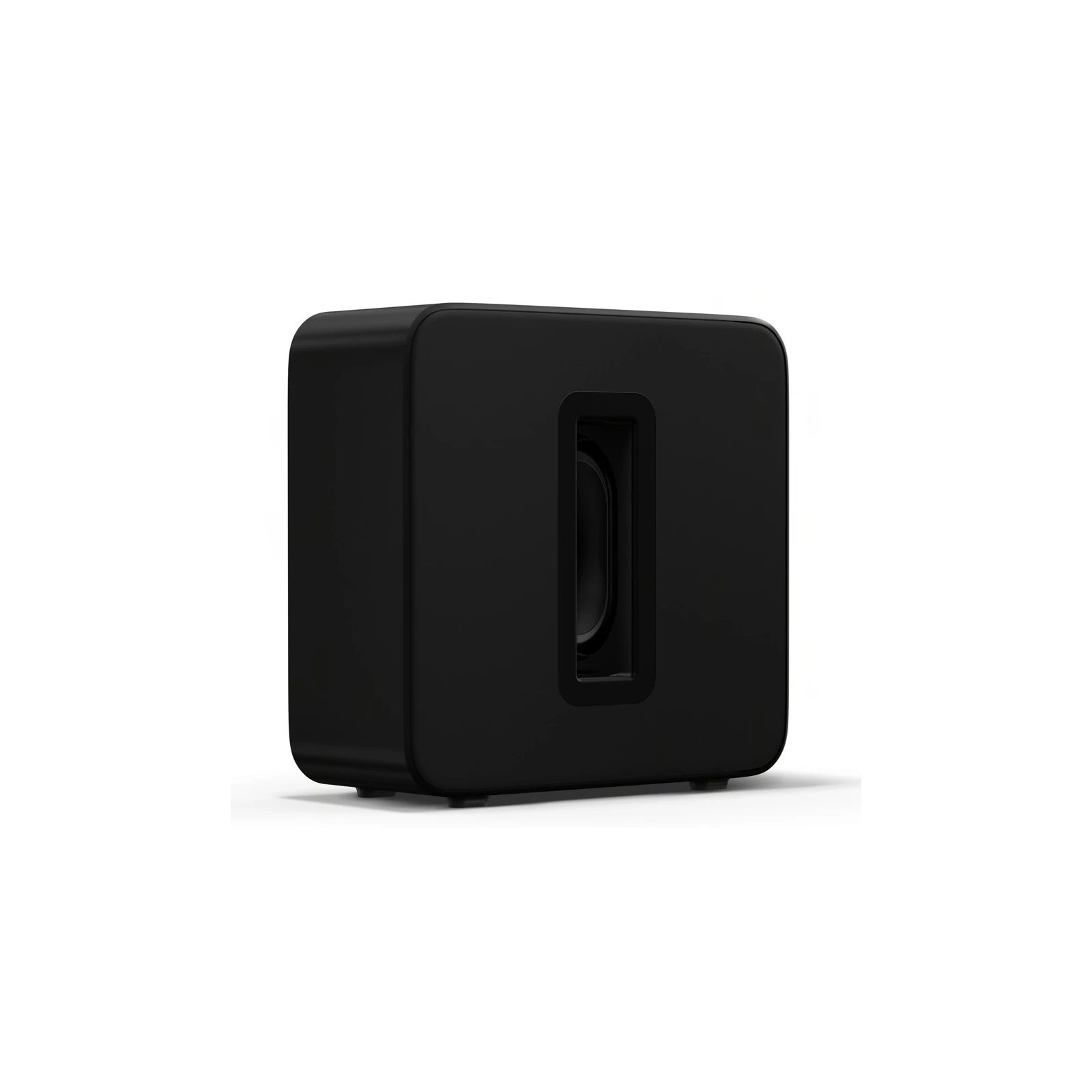 Subwoofer wireless Sonos Sub 4, Două woofere eliptice de 5"x 8”, negru