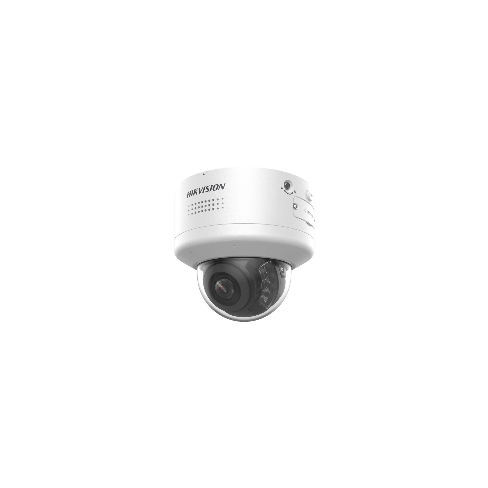 CAMERA IP DOME PTRZ 8MP IR SI WHITE LIGHT 40M MIC