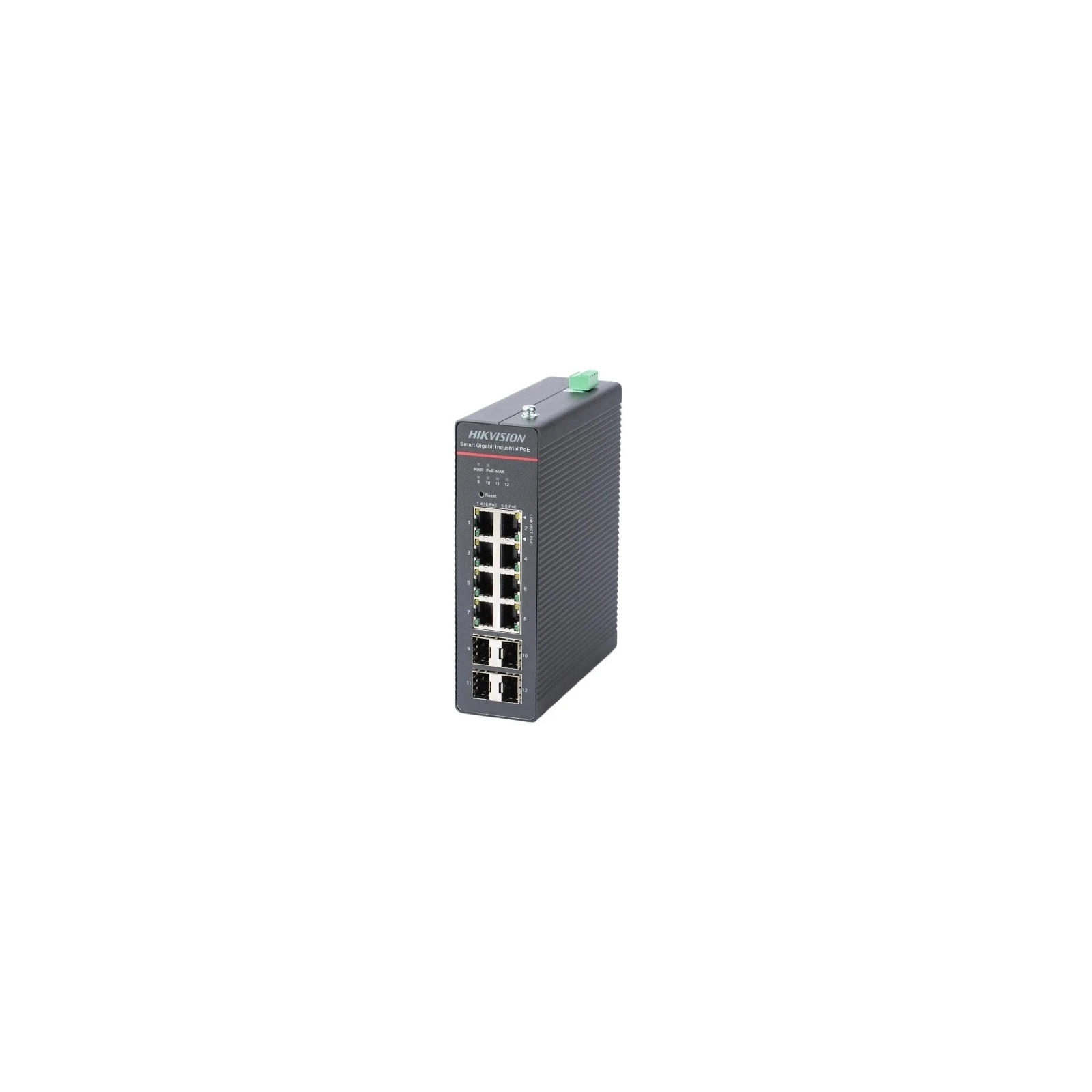 KIT 1 SWITCH 12 PORTURI CU 1 SURSA NDR-240-48
