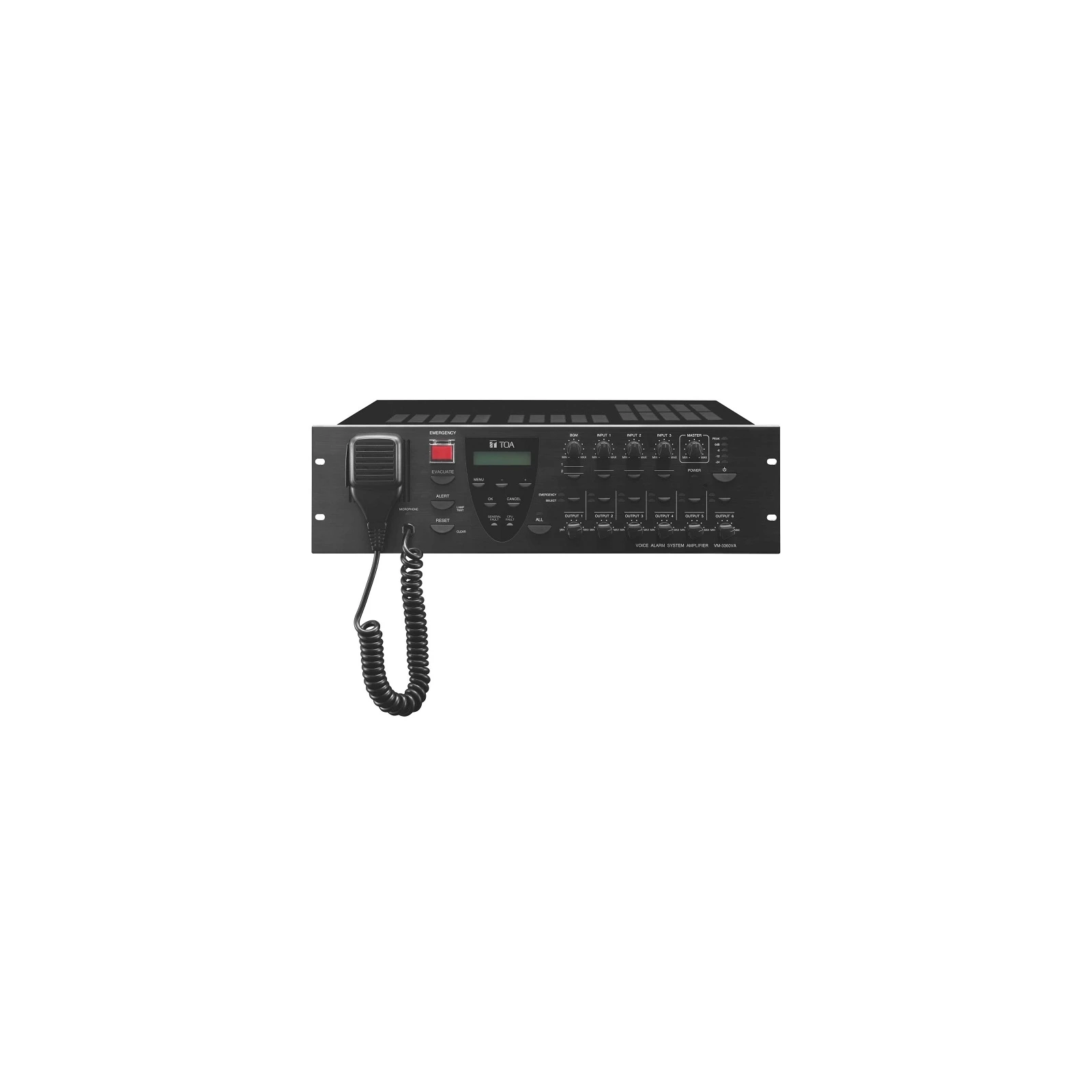 AMPLIFICATOR MASTER, 360W/100V, EN 54