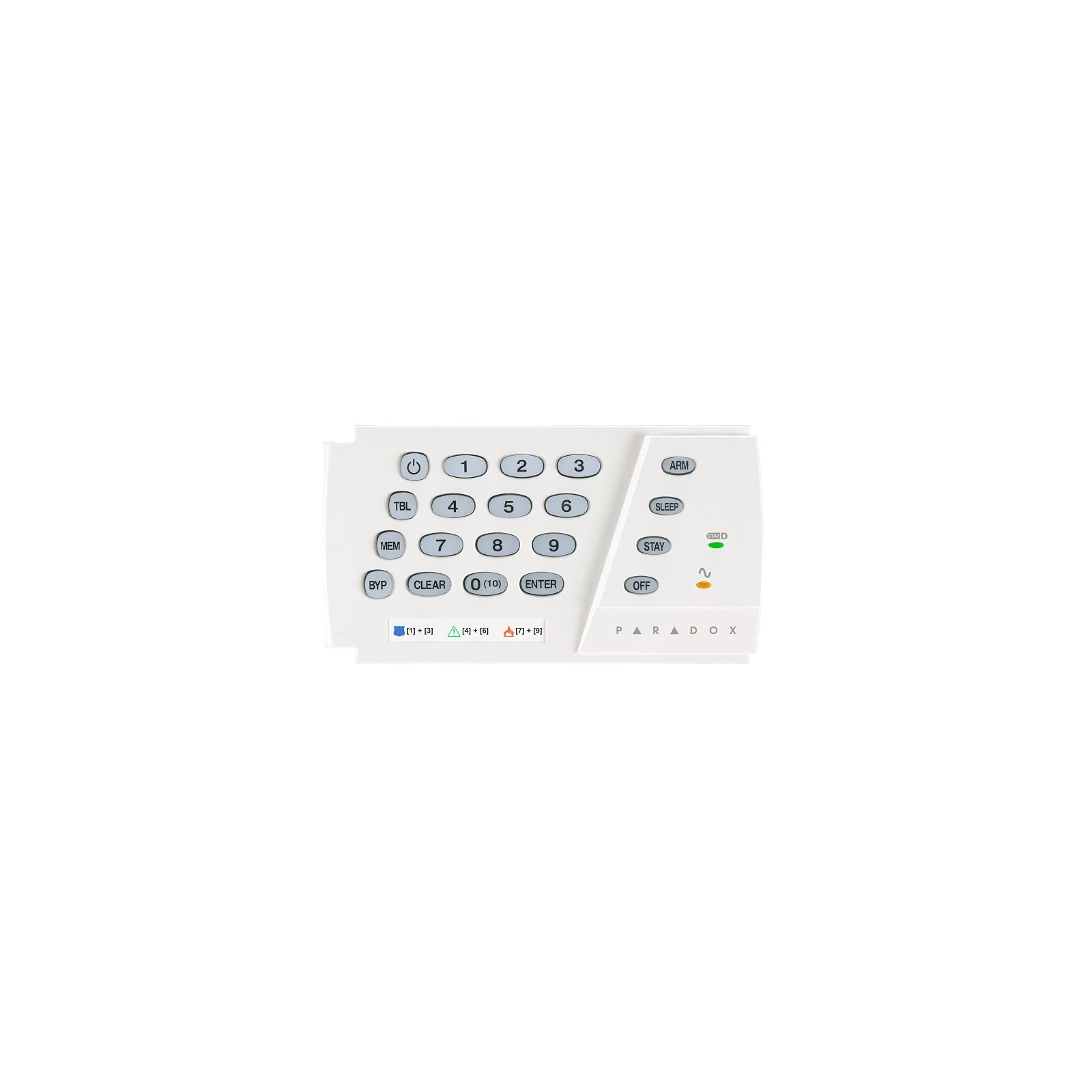 Tastatură LED pe fir 10 zone K636