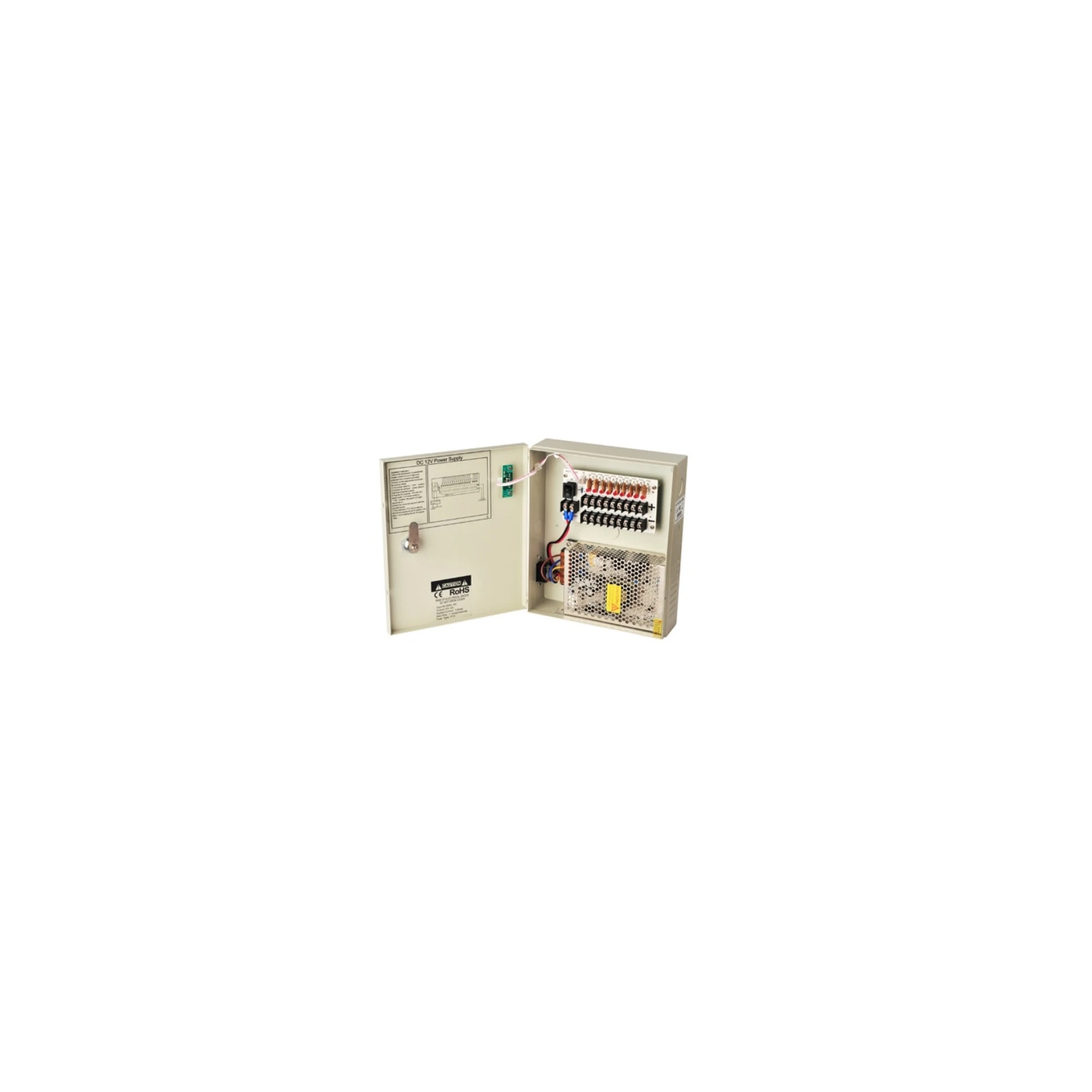 SURSA DE ALIMENTARE 12VDC 5A, 9 CANALE
