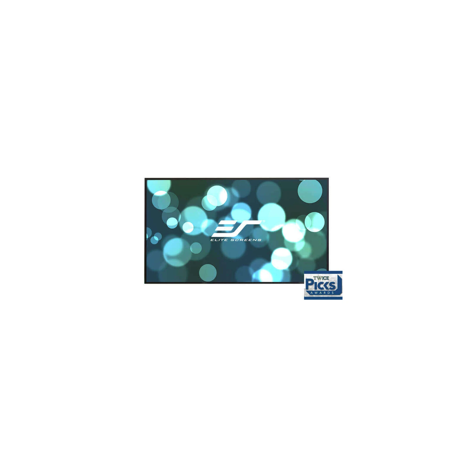 Ecran proiectie cu rama fixa, de perete, 442 x 249 cm, EliteScreens AEON Edge Free AR200WH2, Format 16:9