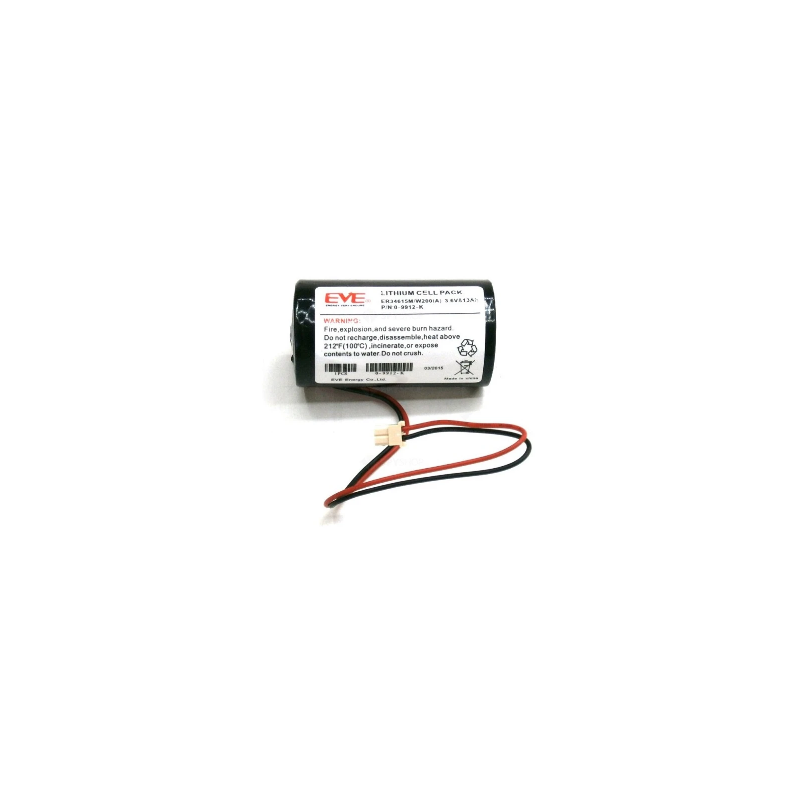 Baterie 3.6 V pentru sirene BATT 13-3.6V