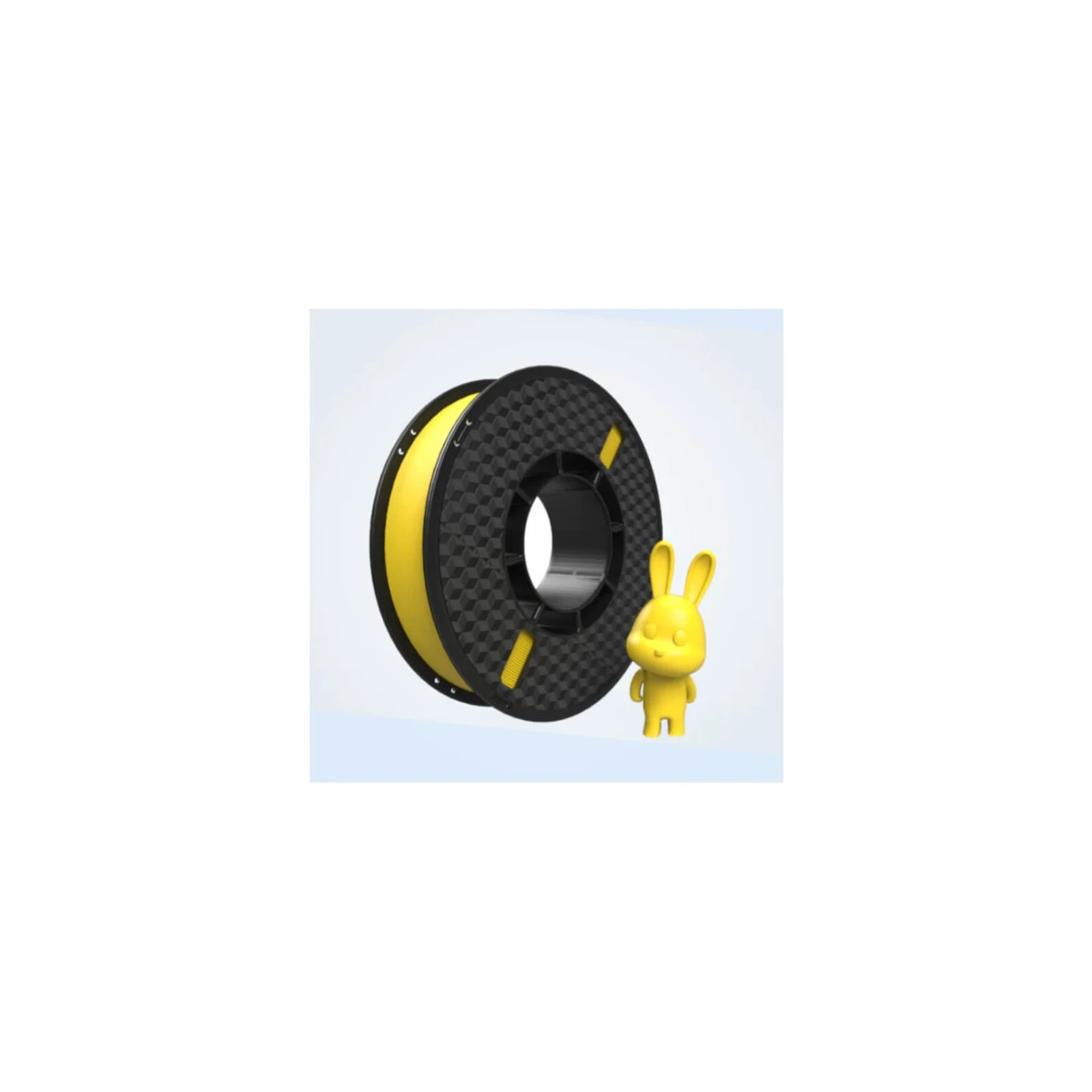 Filament Aoseed de 1.75mm pentru X-MAKER, bobina 1kg, galben