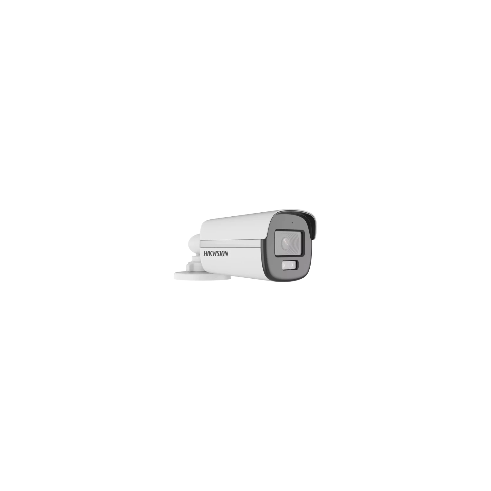 ColorVu, Dual Light - Camera analog 2MP, lentila 2.8mm, IR 40m, WL 40m, TVI/AHD/CVI/CVBS, Mic., IP67 - HIKVISION DS-2CE12DF0T-LFS-2.8mm