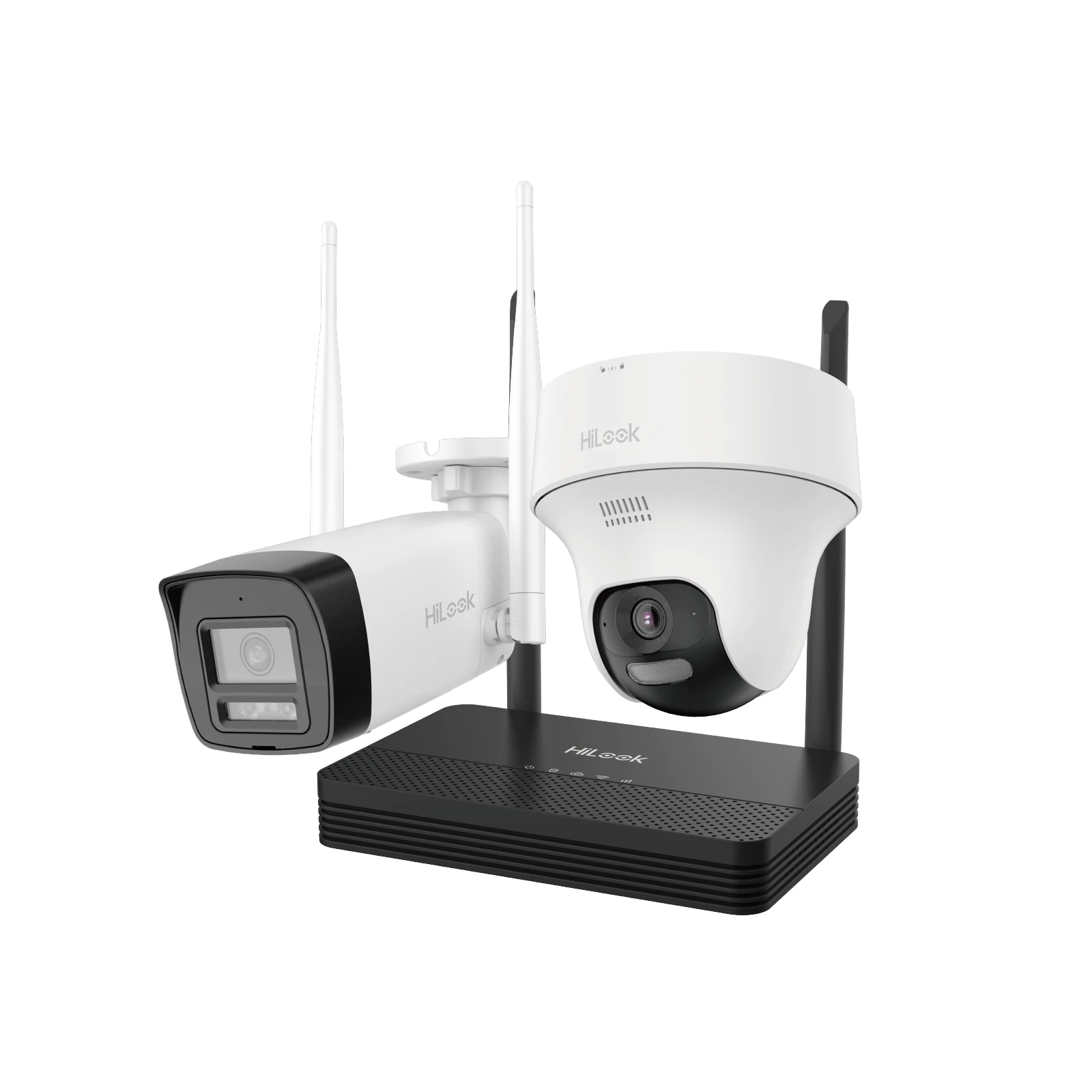 Kit HiLook NVS WiFi 2MP H.265 IKS-2042BTH-PH/W