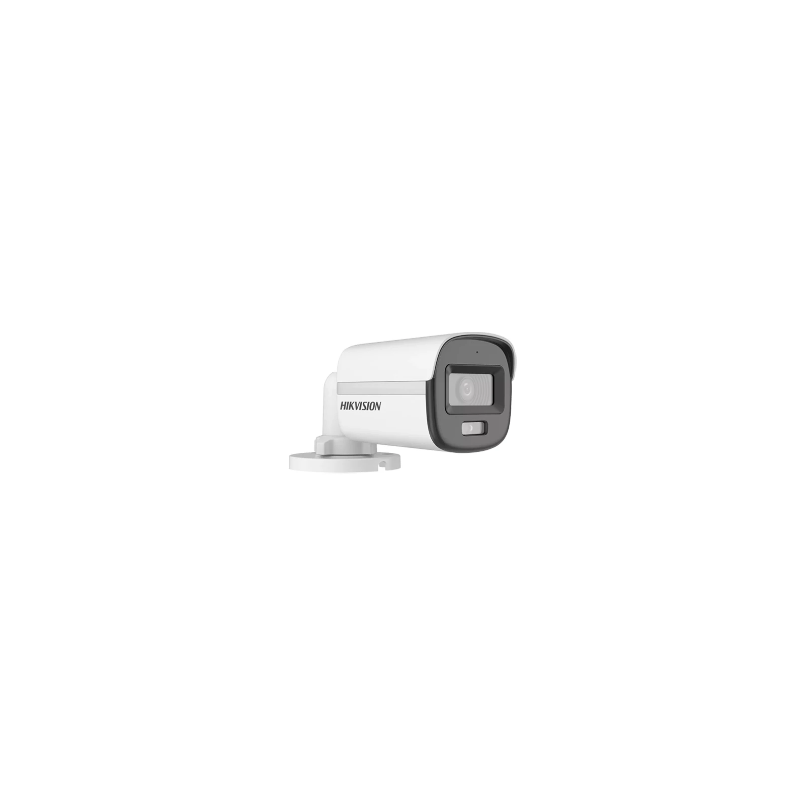 ColorVu, Dual Light - Camera analog 2MP, lentila 2.8mm, IR 20m, WL 20m, TVI/AHD/CVI/CVBS, Mic., IP67 - HIKVISION DS-2CE10DF0T-LFS-2.8mm