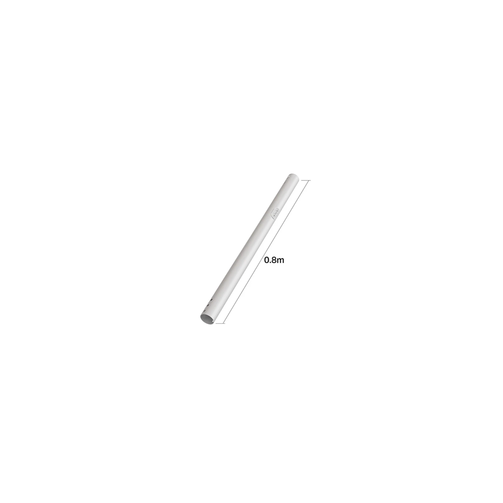 Seria M Pro – Tub de extensie 0,8 m, Multibrackets MB-6140, alb