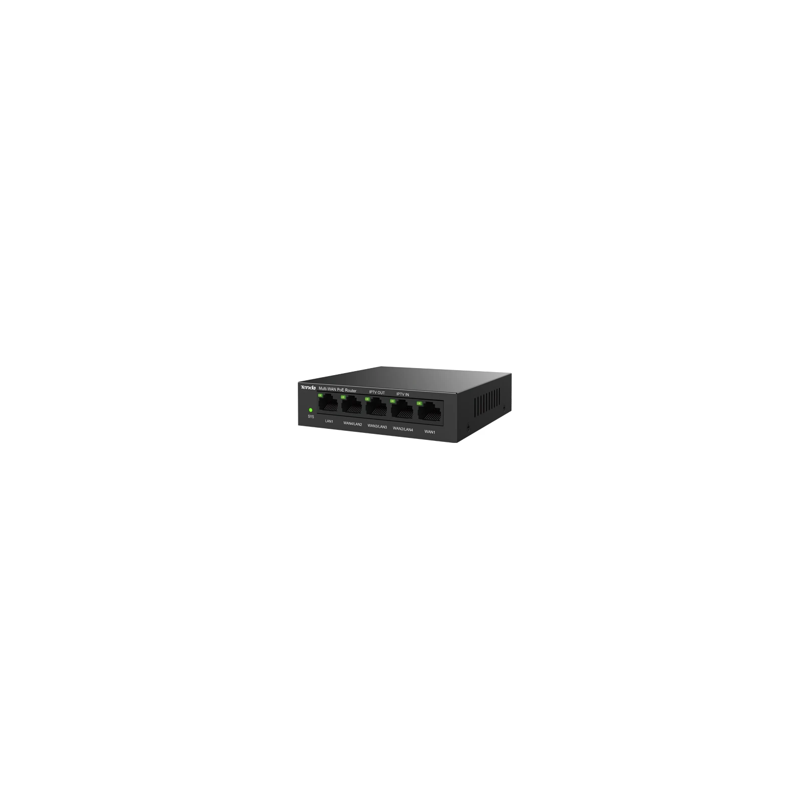 Router 5 x RJ45 1G (4 x PoE Out 802.3af/at), Multi-WAN, Cloud Managed - TENDA TND-G0-5G-PoE