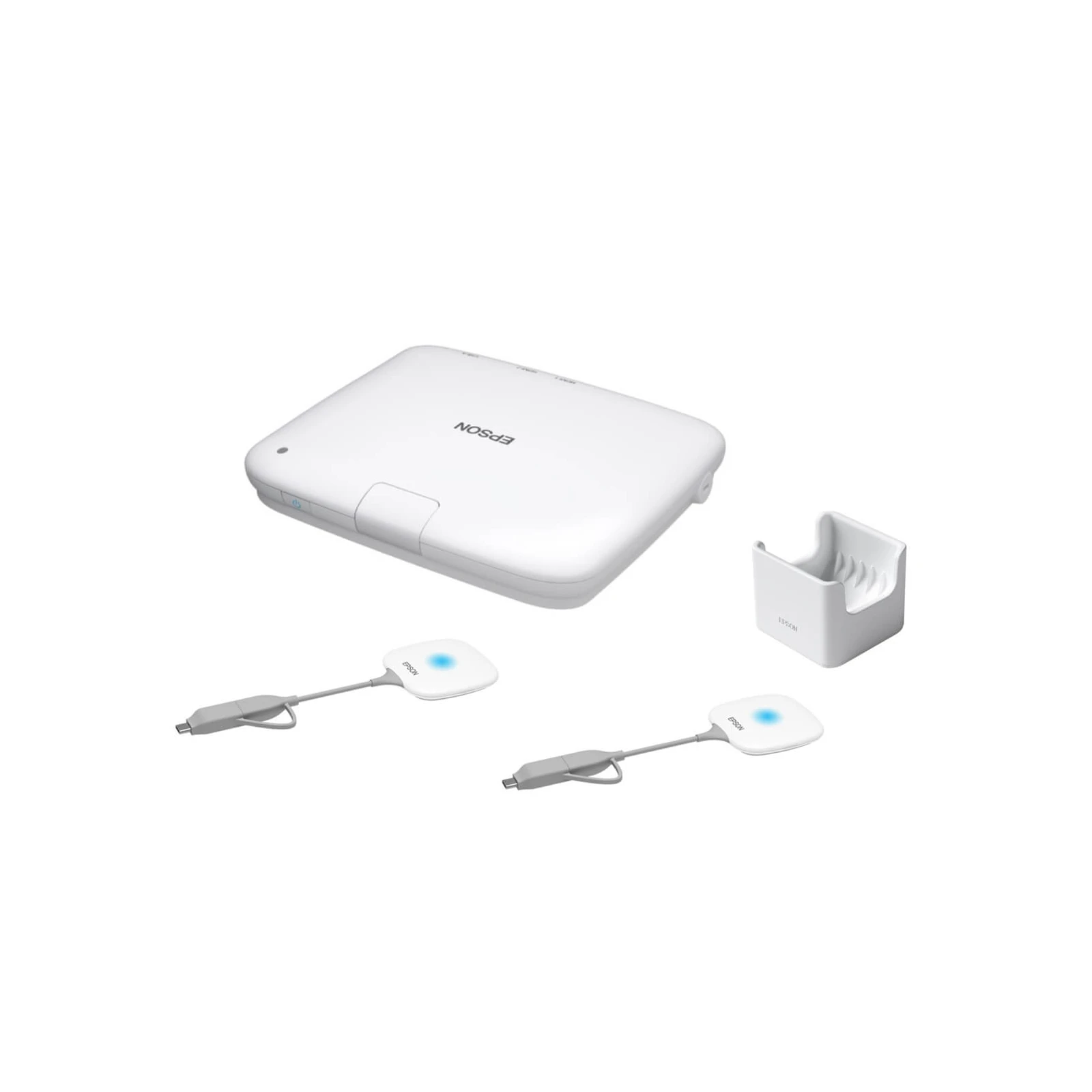 Sistem de prezentare wireless Epson ELPWP20, FULLHD, 1 x receiver, 2 x transmitator, conectare USB-C/USB-A