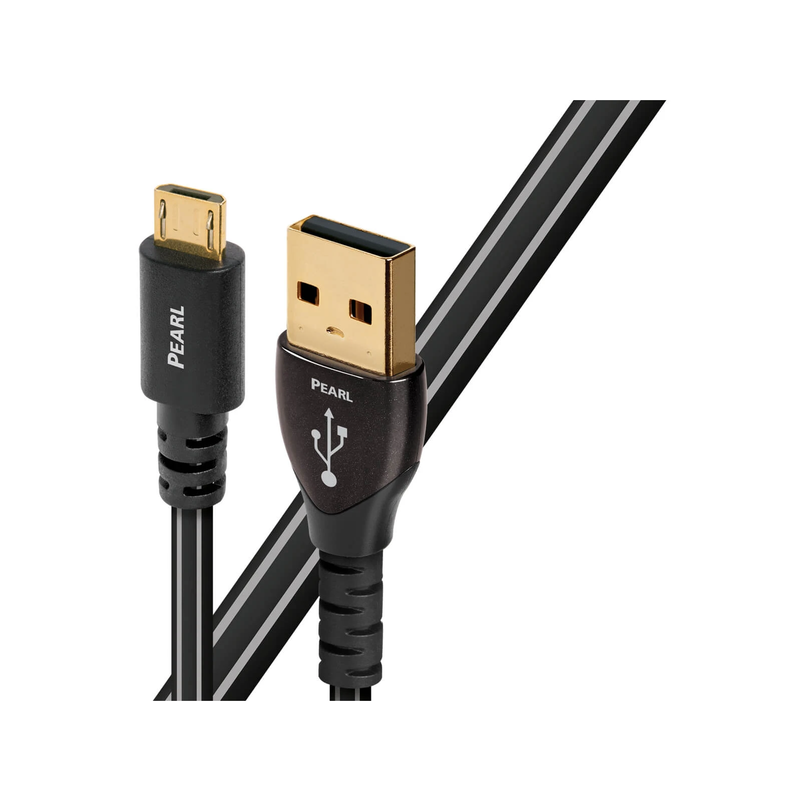 Cablu AudioQuest Pearl USB A - Micro USB, 0.75m