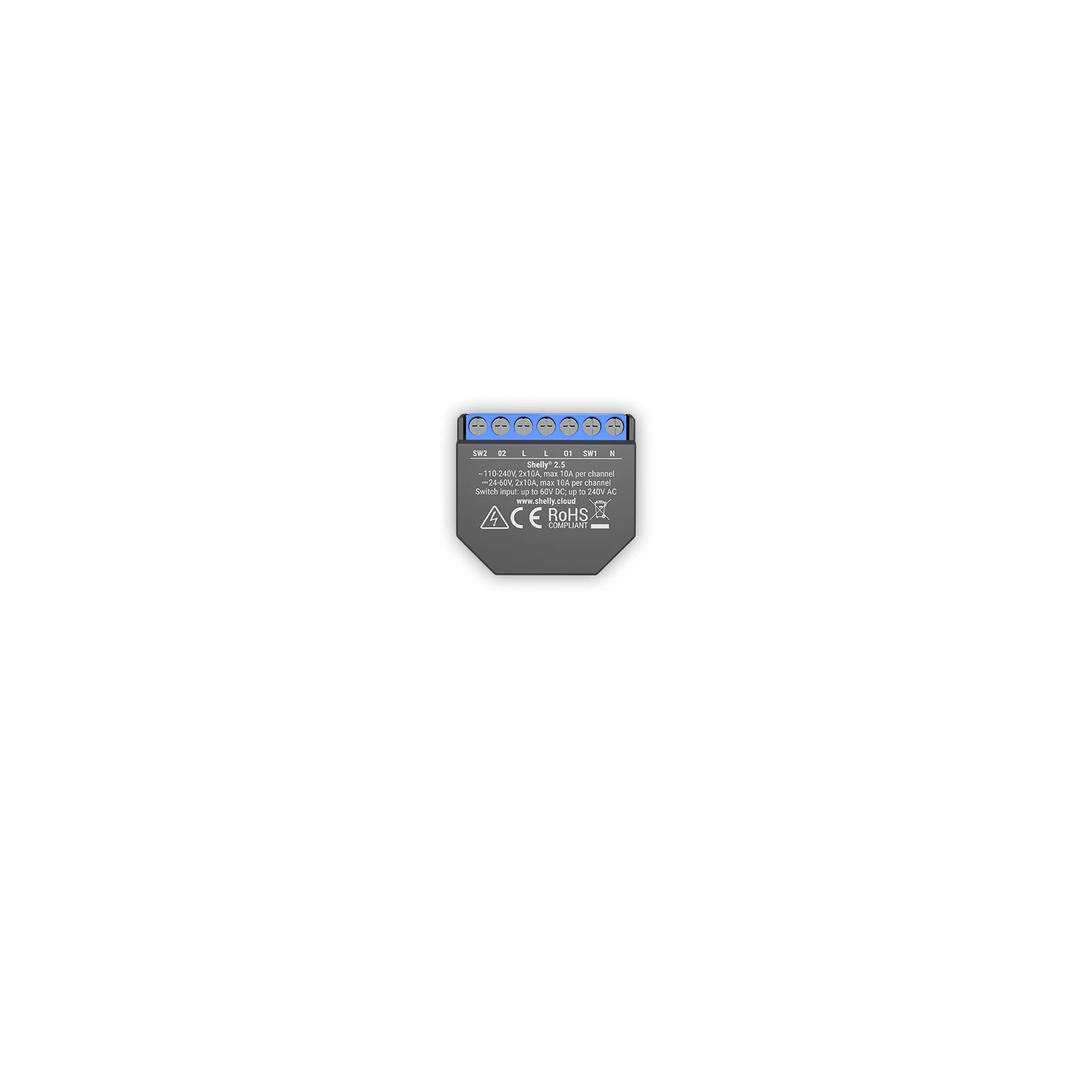 Releu 2 canale WI-FI SHELLY 2.5
