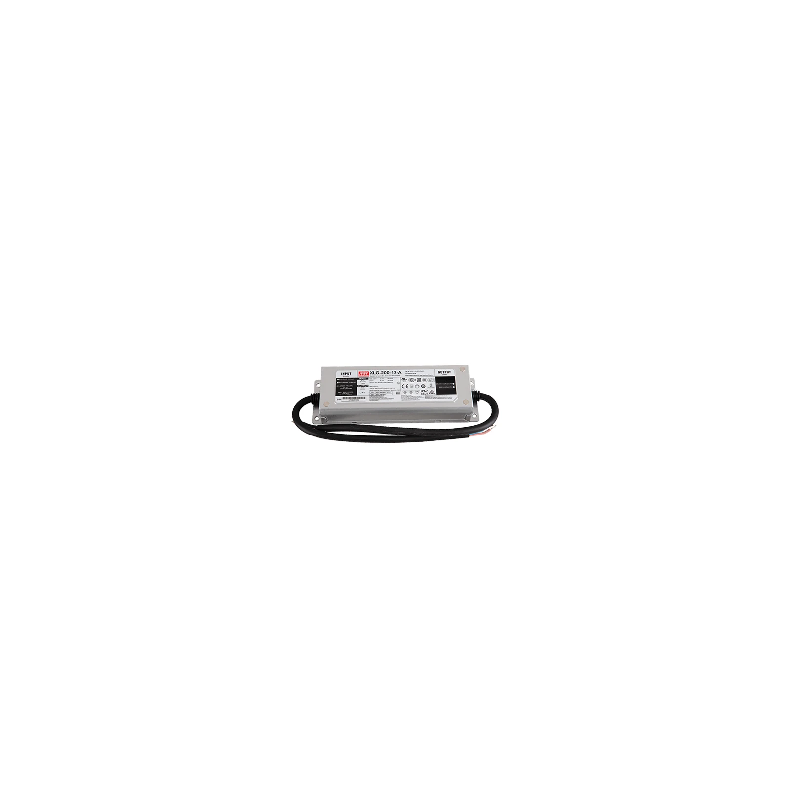 Sursa de alimentare LED, 12V / 16A, IP67 - MEAN WELL XLG-200-12-A