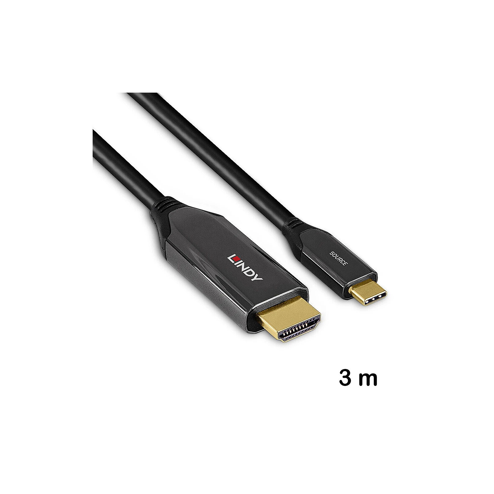 Cablu adaptor USB tip C la HDMI 8K60 de 3 m, Lindy 43369