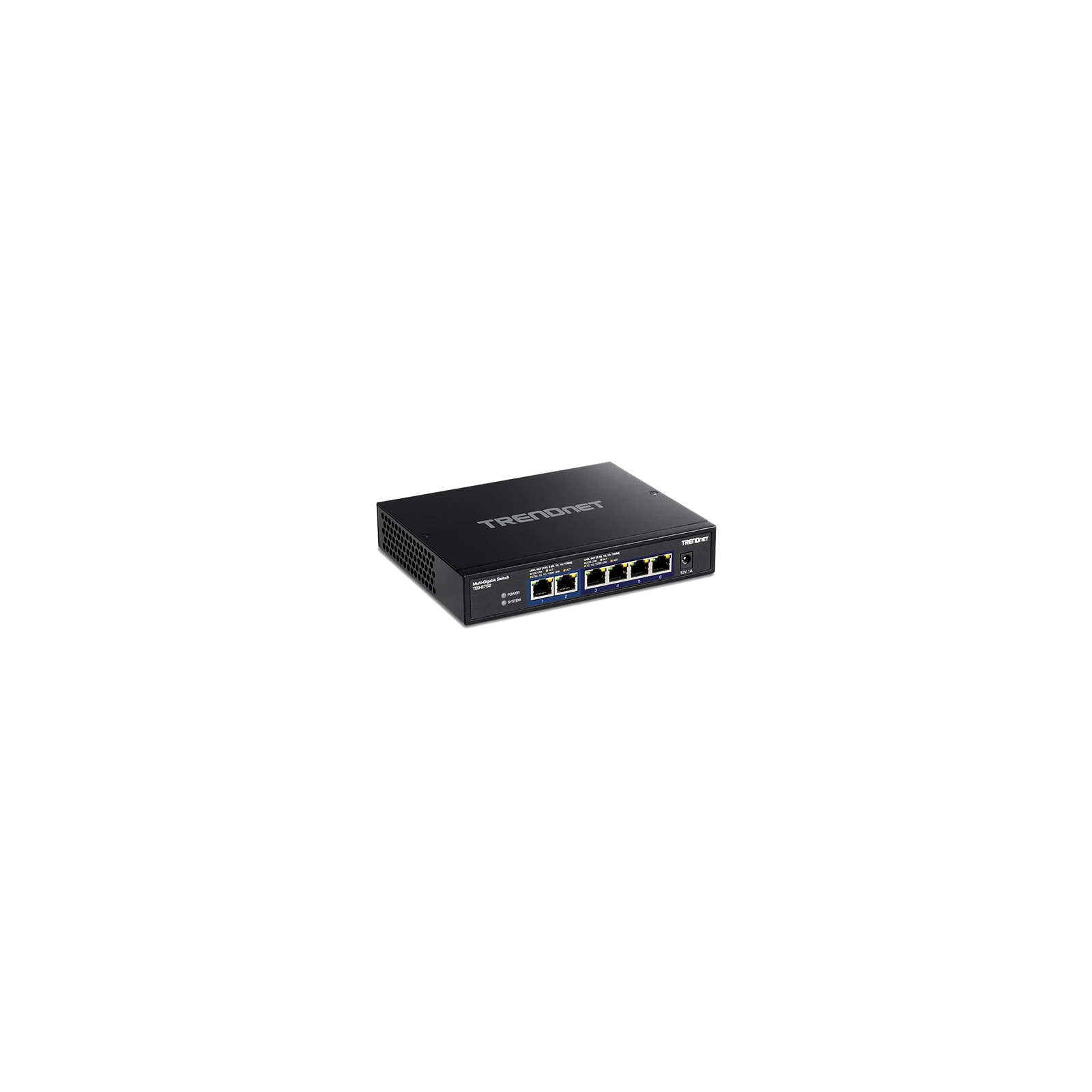 Switch 6 porturi, 4 x 2.5G si 2 x 10G , Fanless - TRENDnet TEG-S762