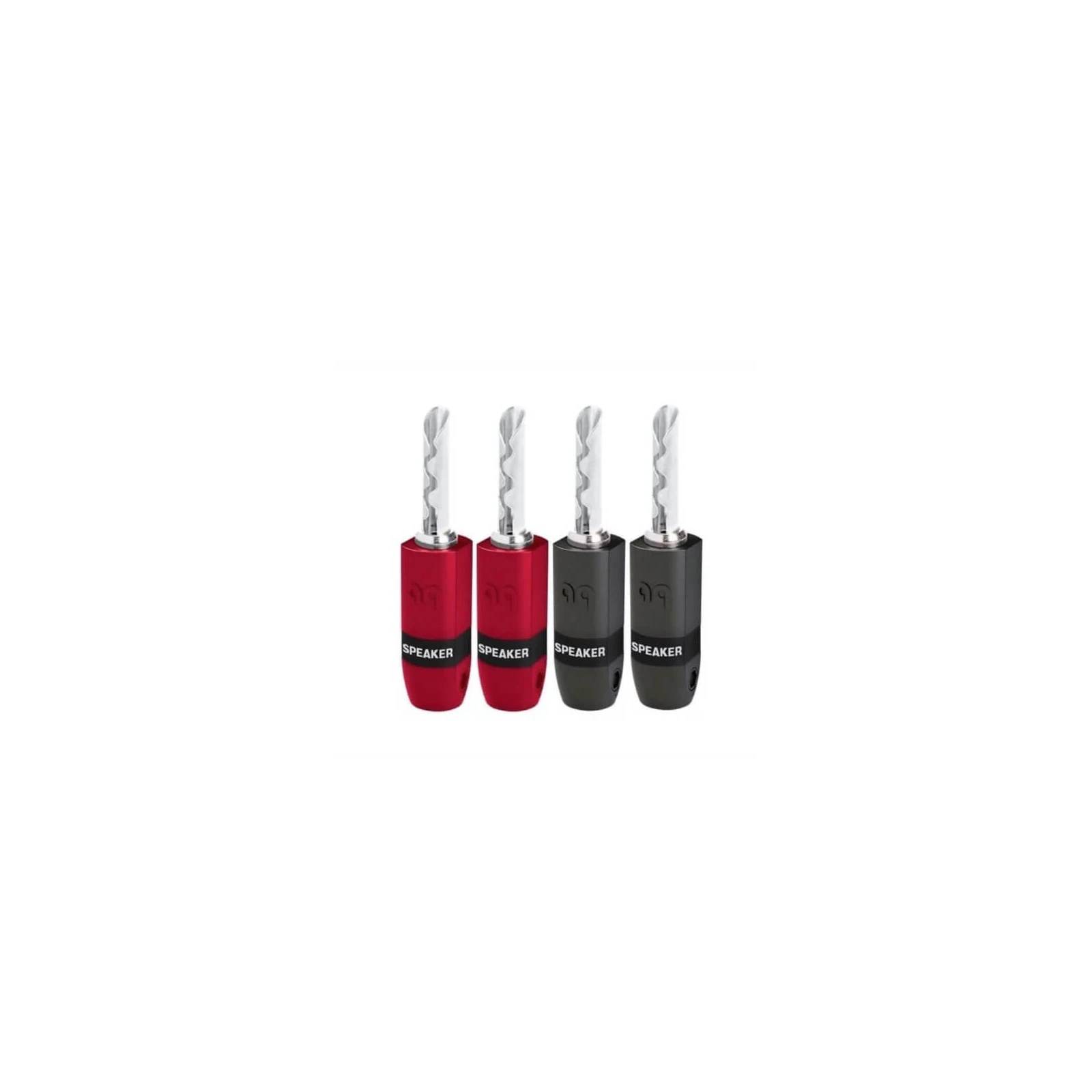 Mufa banana Audioquest SureGrip 300, Silver plated, pana la 6mm grosime (Set 4 buc)