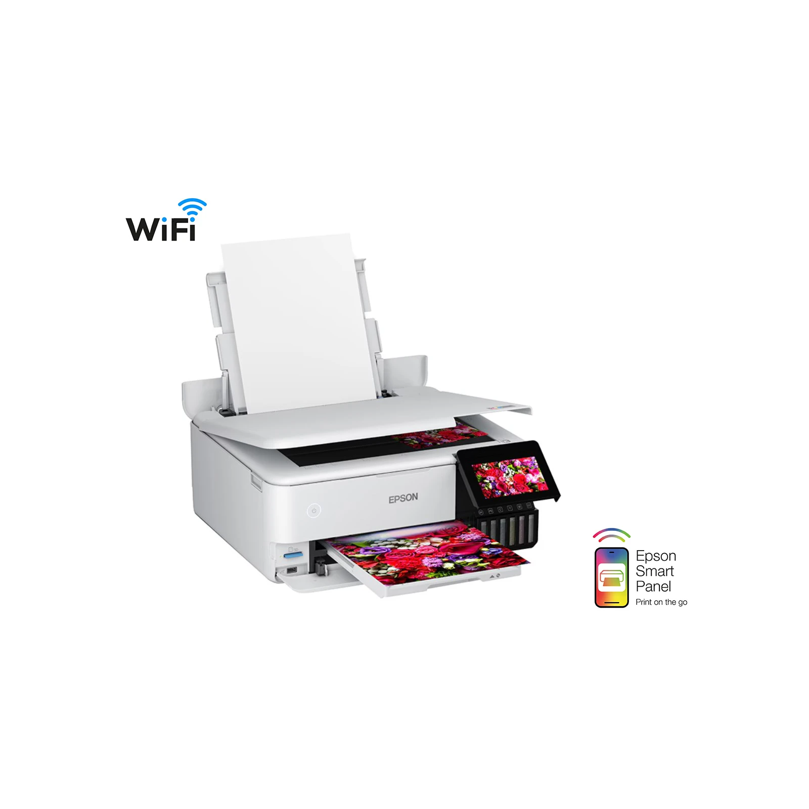 Multifunctionala foto jet de cerneala Epson EcoTank L8160, 32ppm, WiFi, USB