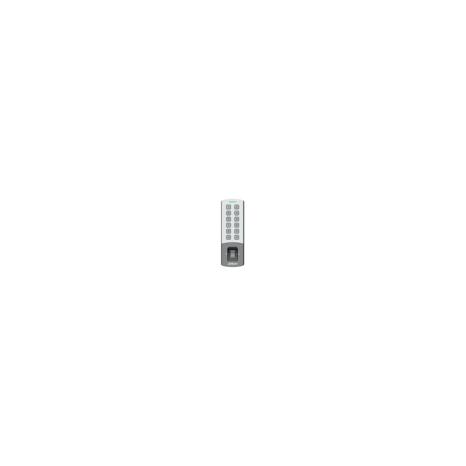 Cititor standalone Wiegand Wifi, cu amprentă, carduri/taguri și parolă ASI1212M-DW