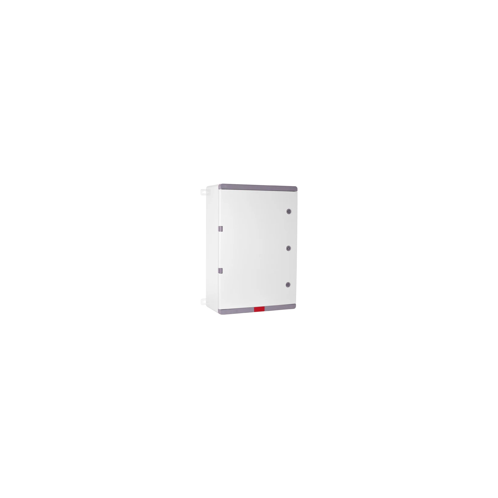 Cutie distributie IP67 din ABS gri, usa mata, placa metalica, 400x600x200 mm PD406020