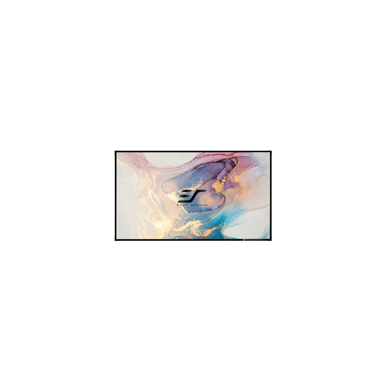 Ecran proiectie cu rama fixa de perete, 332 x 187 cm, EliteScreens AEON EDGE FREE AR150H-A8K, format 16:9, acoustically