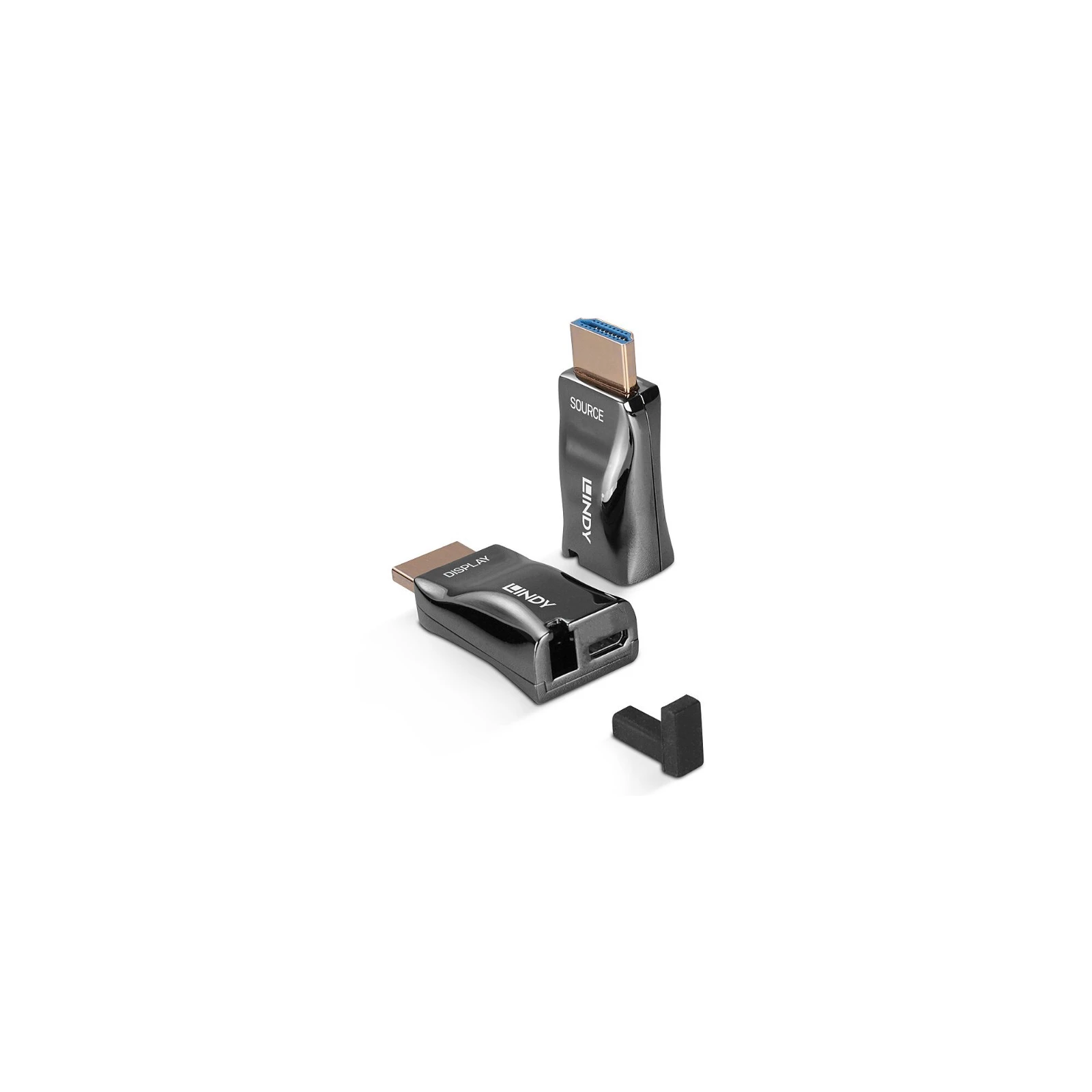 Extender dongle HDMI 4K60 cu fibră optică, 300 m, Lindy 38392
