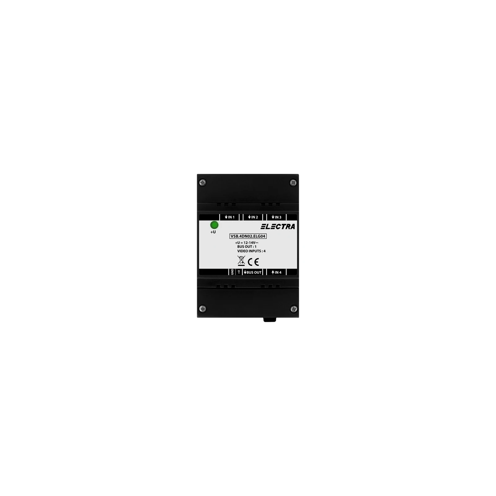 Doza selectie video, 4 intrari video SMART - ELECTRA VSB.4DN02.ELG04