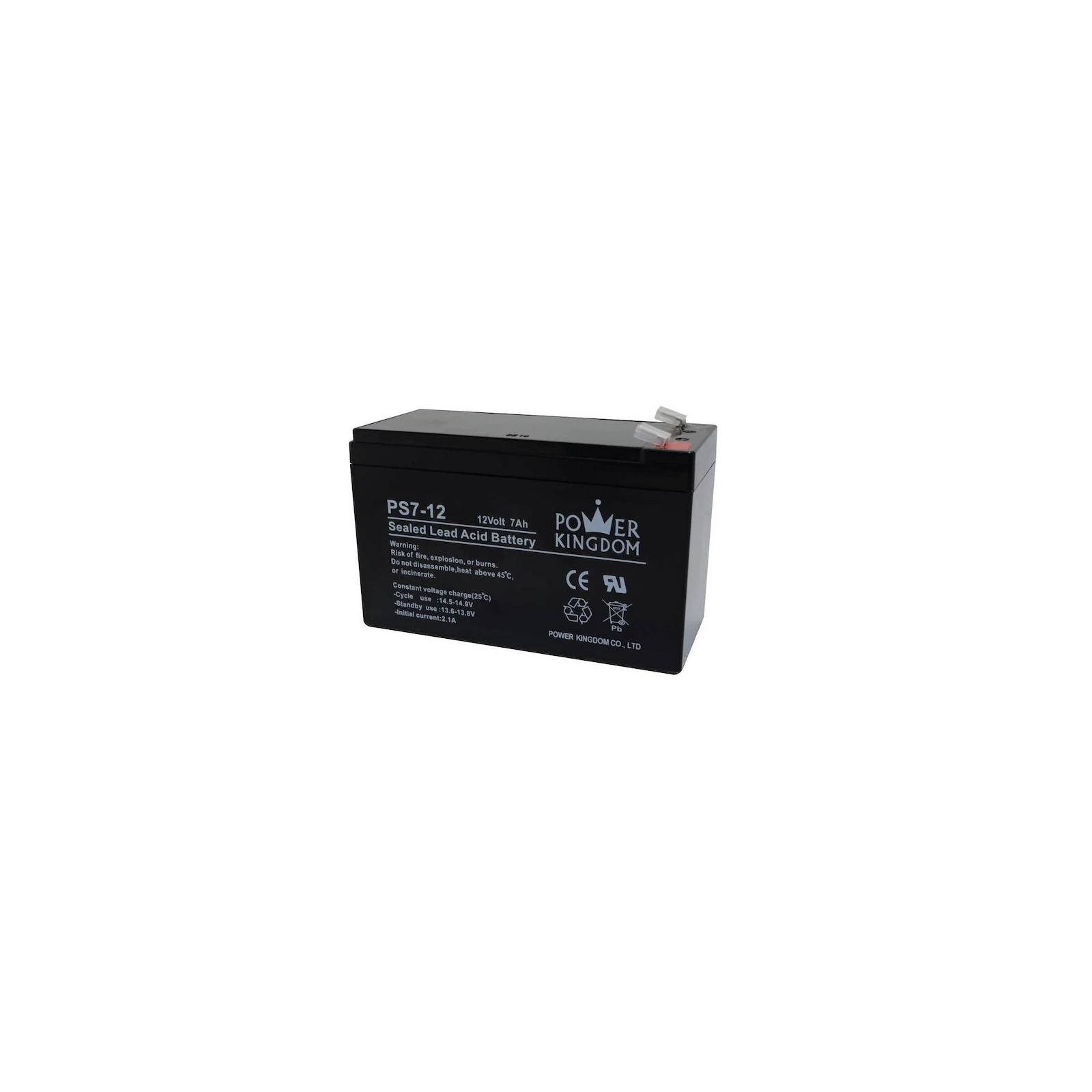 ACUMULATOR PLUMB-ACID SIGILAT, 12V, 7AH