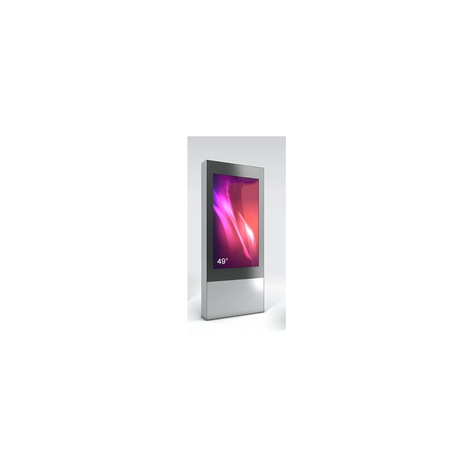 Totem de exterior XR ,XRH49N-SAB, pentru display 49'', inaltime 202.3 cm, 98 kg, dim.787x2023x190mm