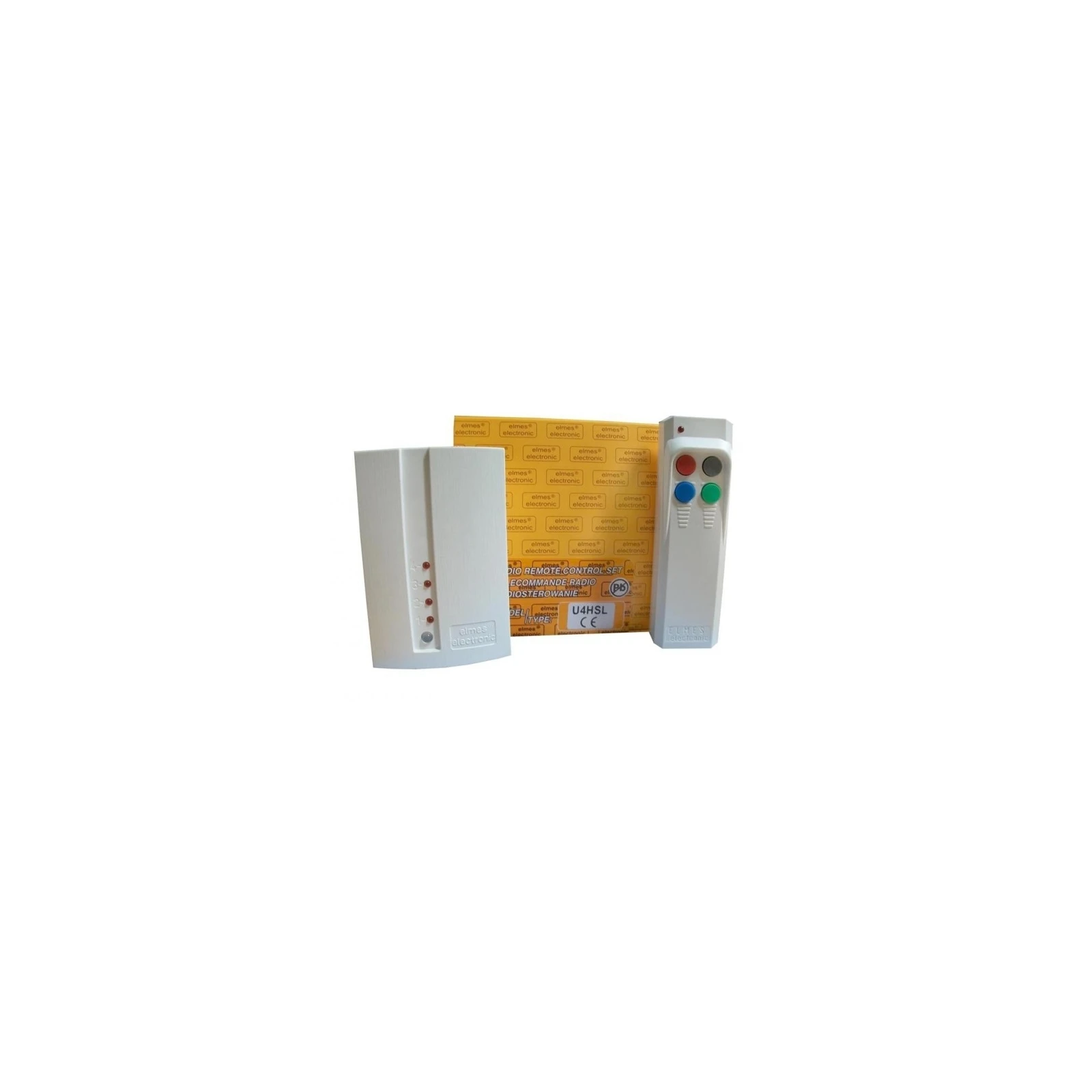 SET EMITATOR BUTON DE PANICA + RECEPTOR 4 CANALE