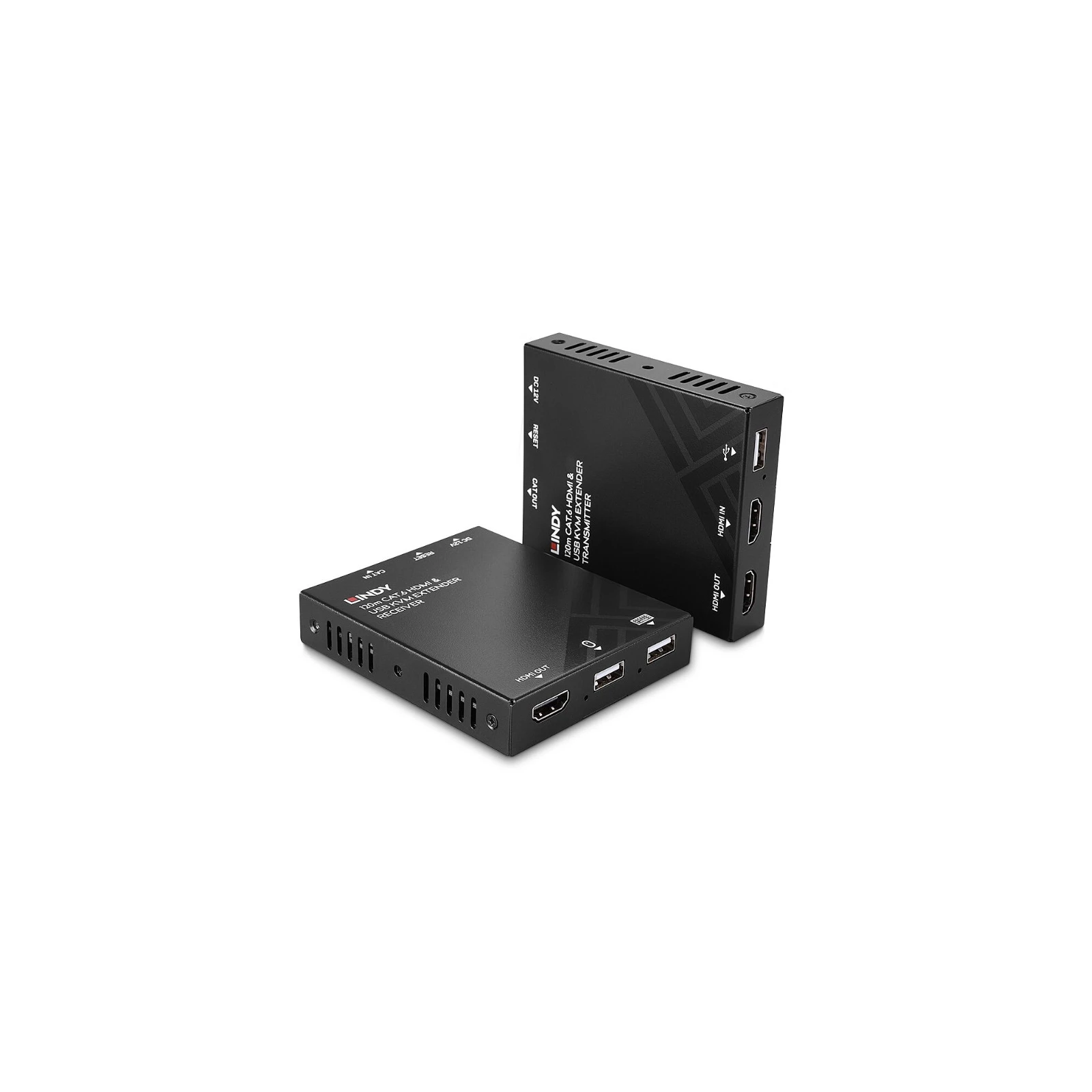 Extender KVM Cat.6 de 120 m, HDMI și USB, Lindy 39381