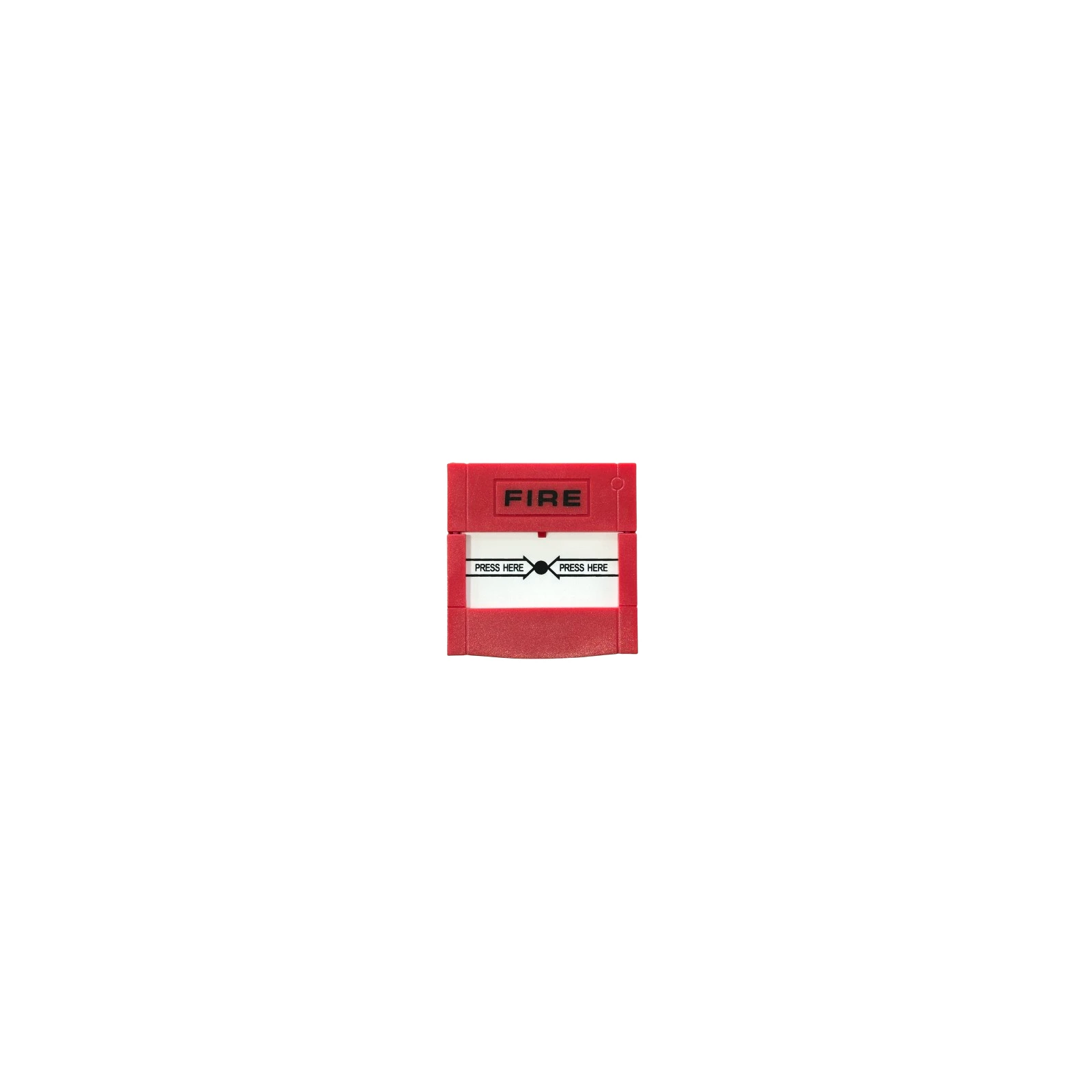 Buton aplicabil din plastic, geam de plastic PB-912R