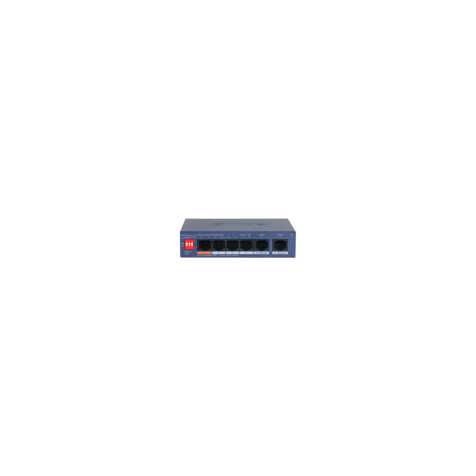 Switch Gigabit Desktop 4 porturi Poe + 2 porturi uplink, administrat din cloud CS4006-4ET2GT-60