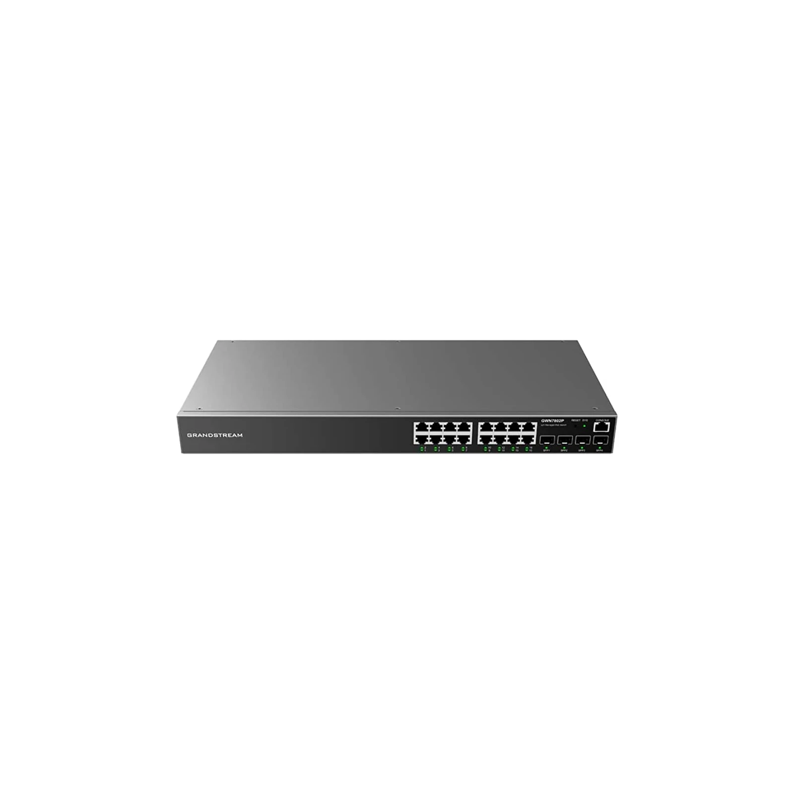 GRS SWT 16xGbE RJ45 PoE 2xSFP GWN7802P
