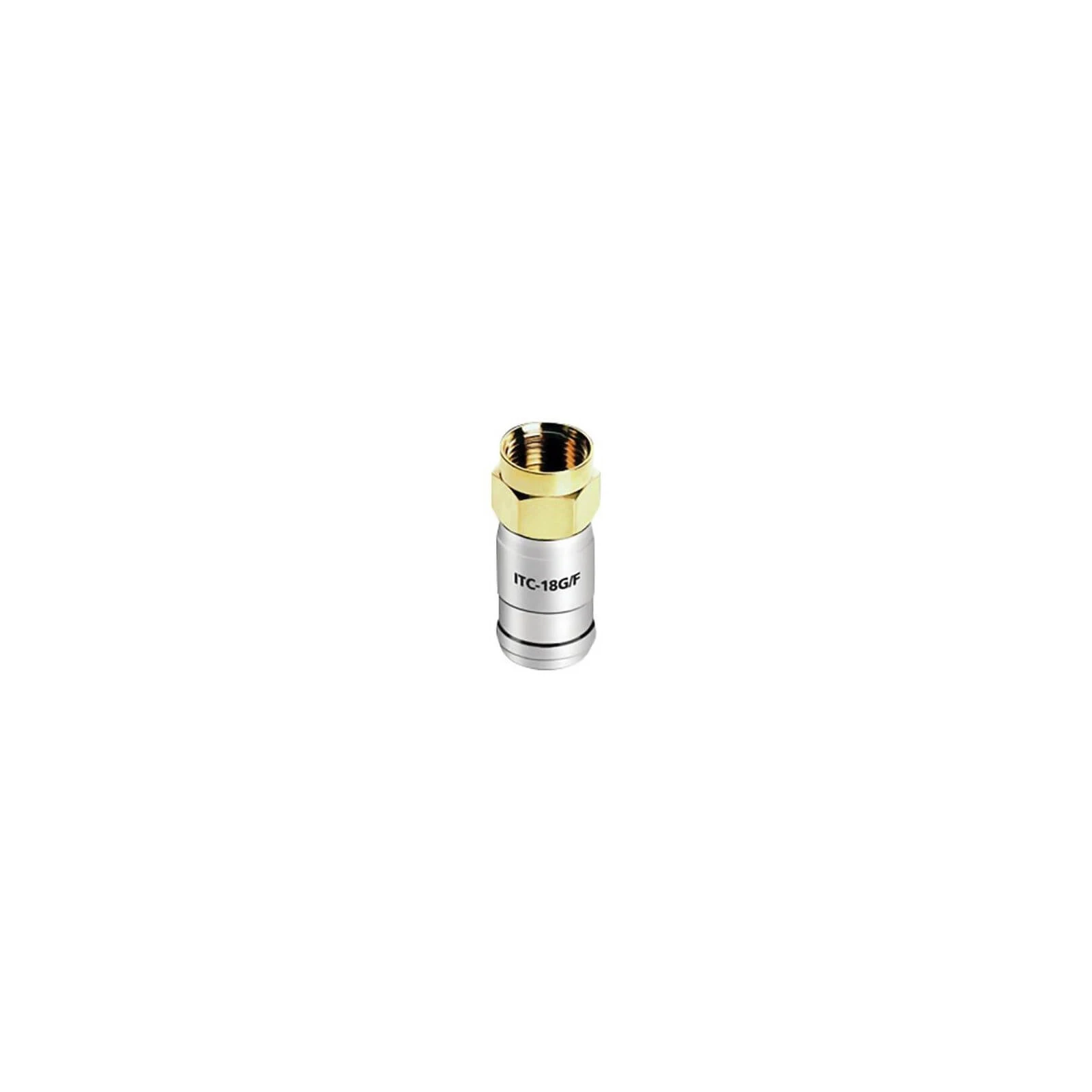 Mufa F pentru cablu coaxial Audioquest ITC-18G/F, cod 68-009-53