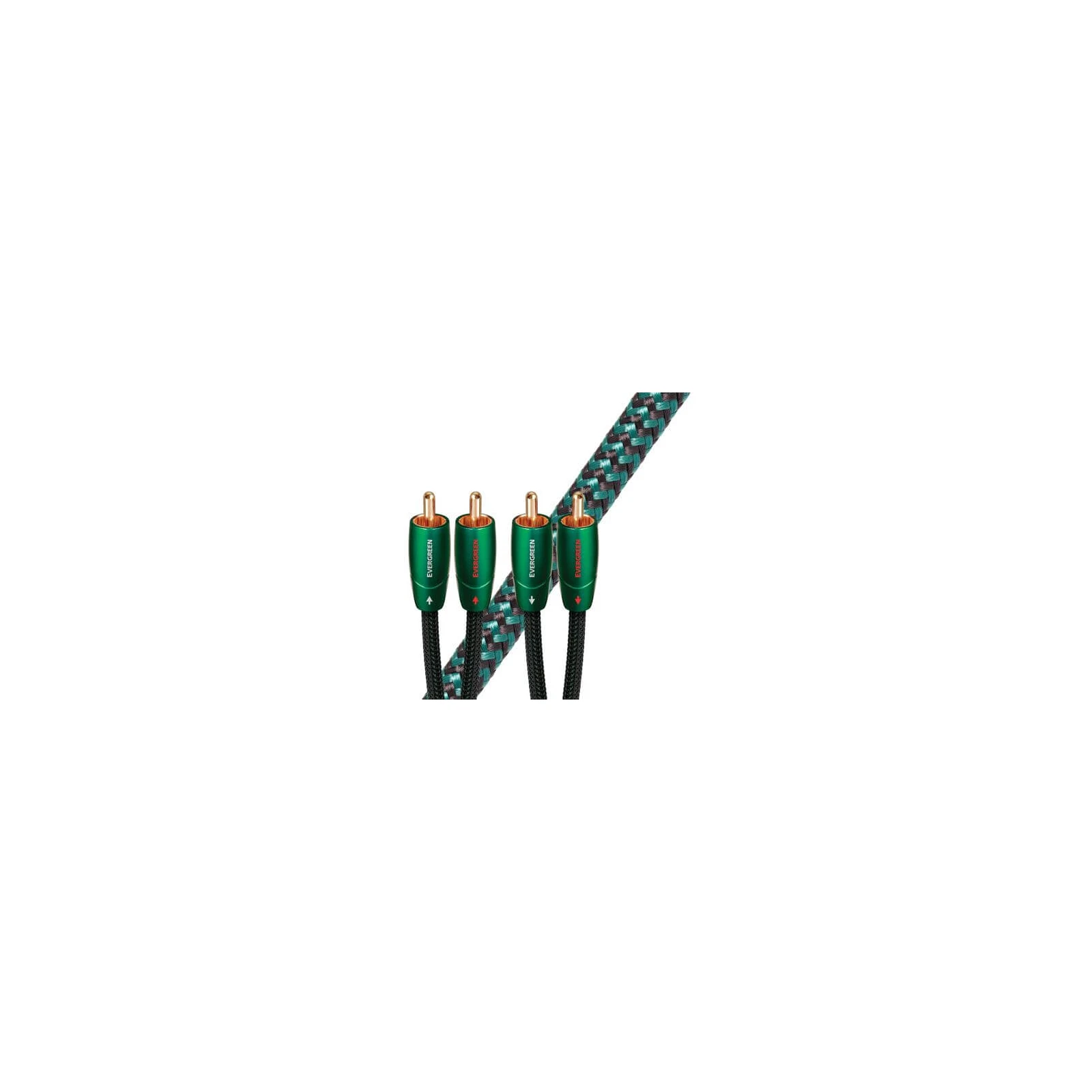 Cablu audio 2RCA - 2RCA AudioQuest Evergreen 1m