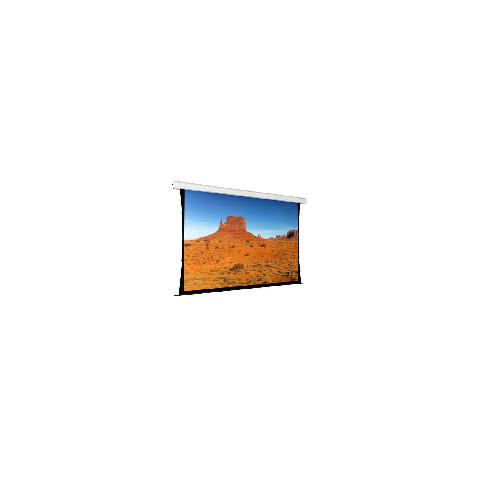 Ecran proiectie electric profesional, tavan, 450 x 337 / 450 x 253 / 450 x 281 cm, Tensionat, Major PRO-C