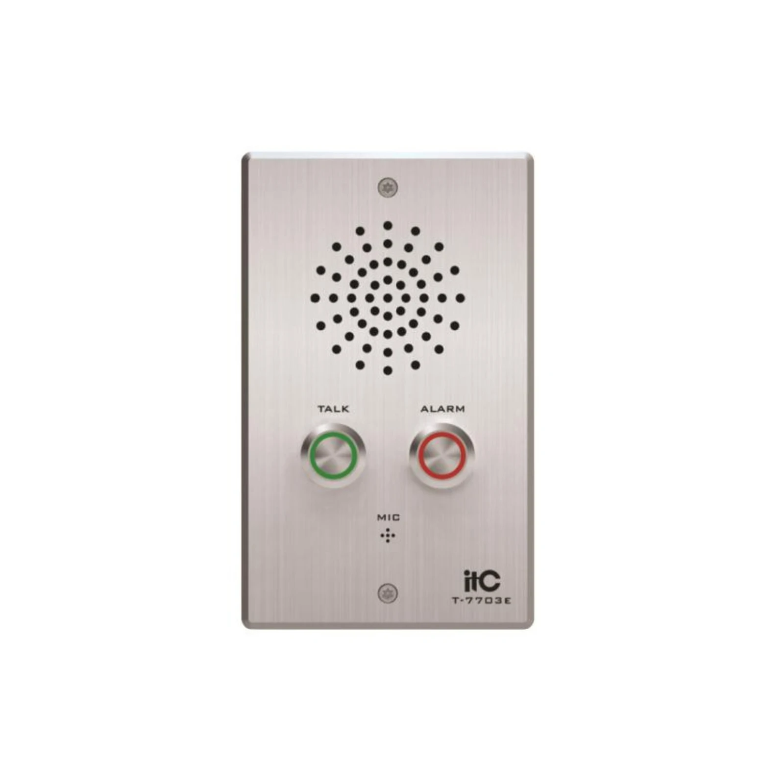 Unitate terminal interfon cu doua butoane T-7703E