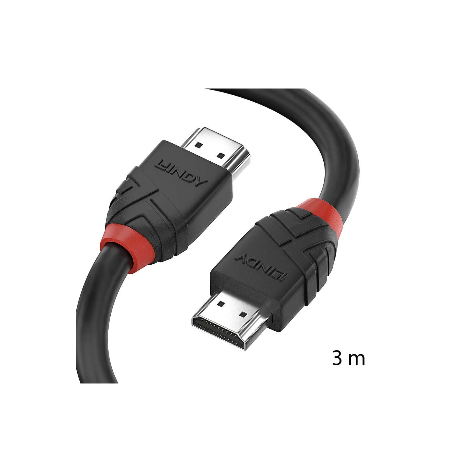 Cablu HDMI 8K@60HZ, 3m, black line, Lindy 36773