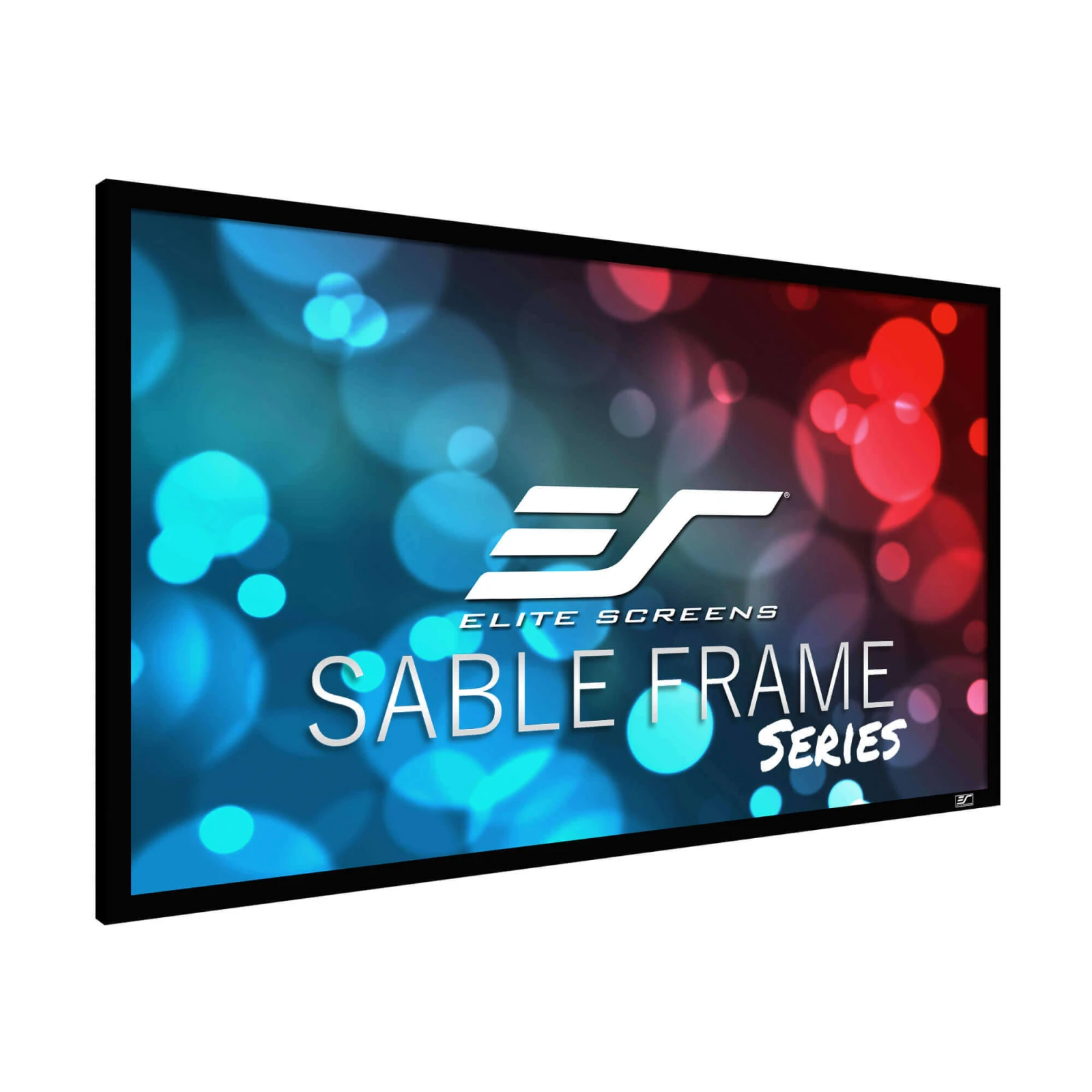 Ecran proiectie cu rama fixa catifelata, de perete, 299 x 168 cm, EliteScreens SABLE FRAME ER135DHD3, format 16:9