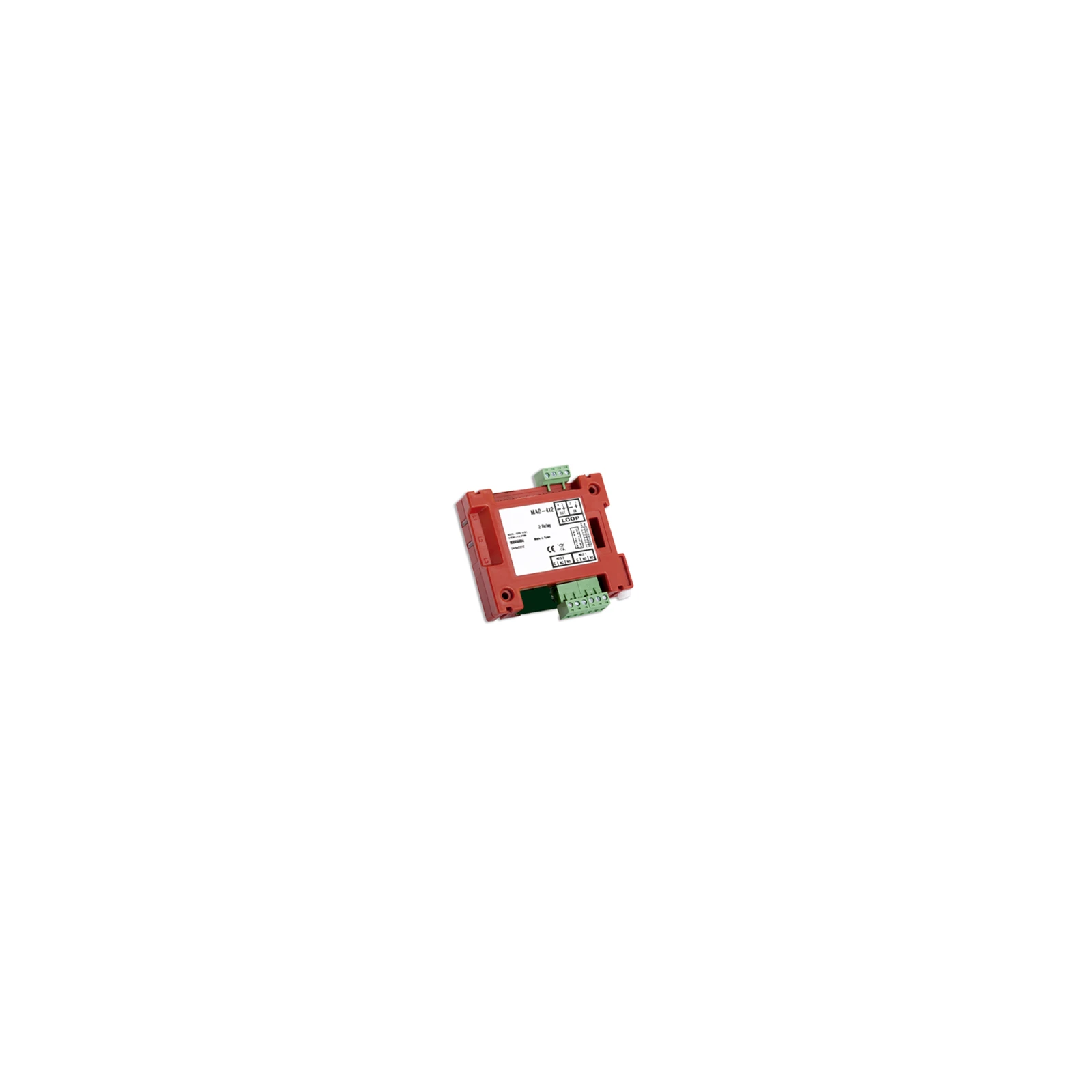 Modul de control adresabil cu izolator încorporat MAD-412-I
